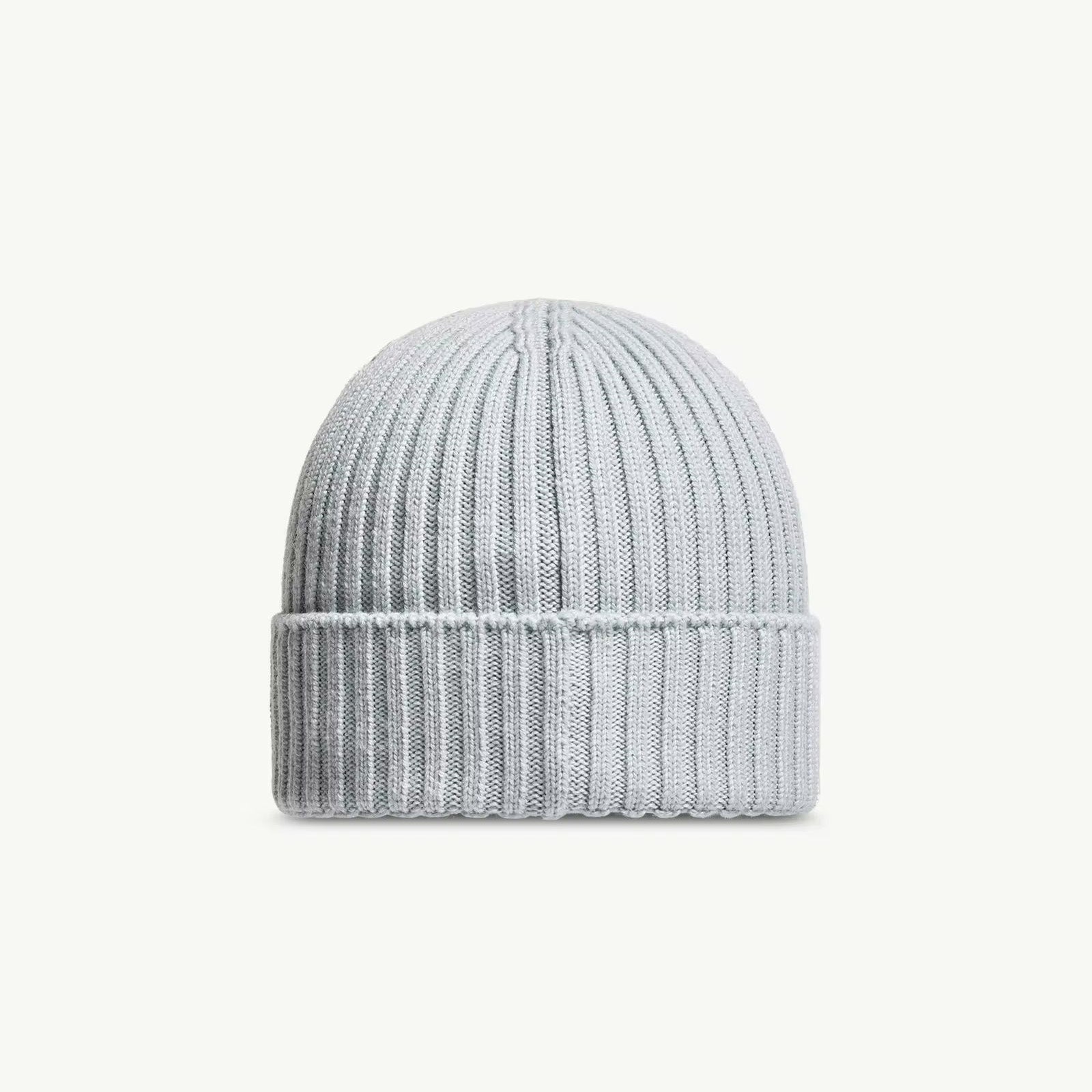 Girls Light Blue Knit Wool Hat