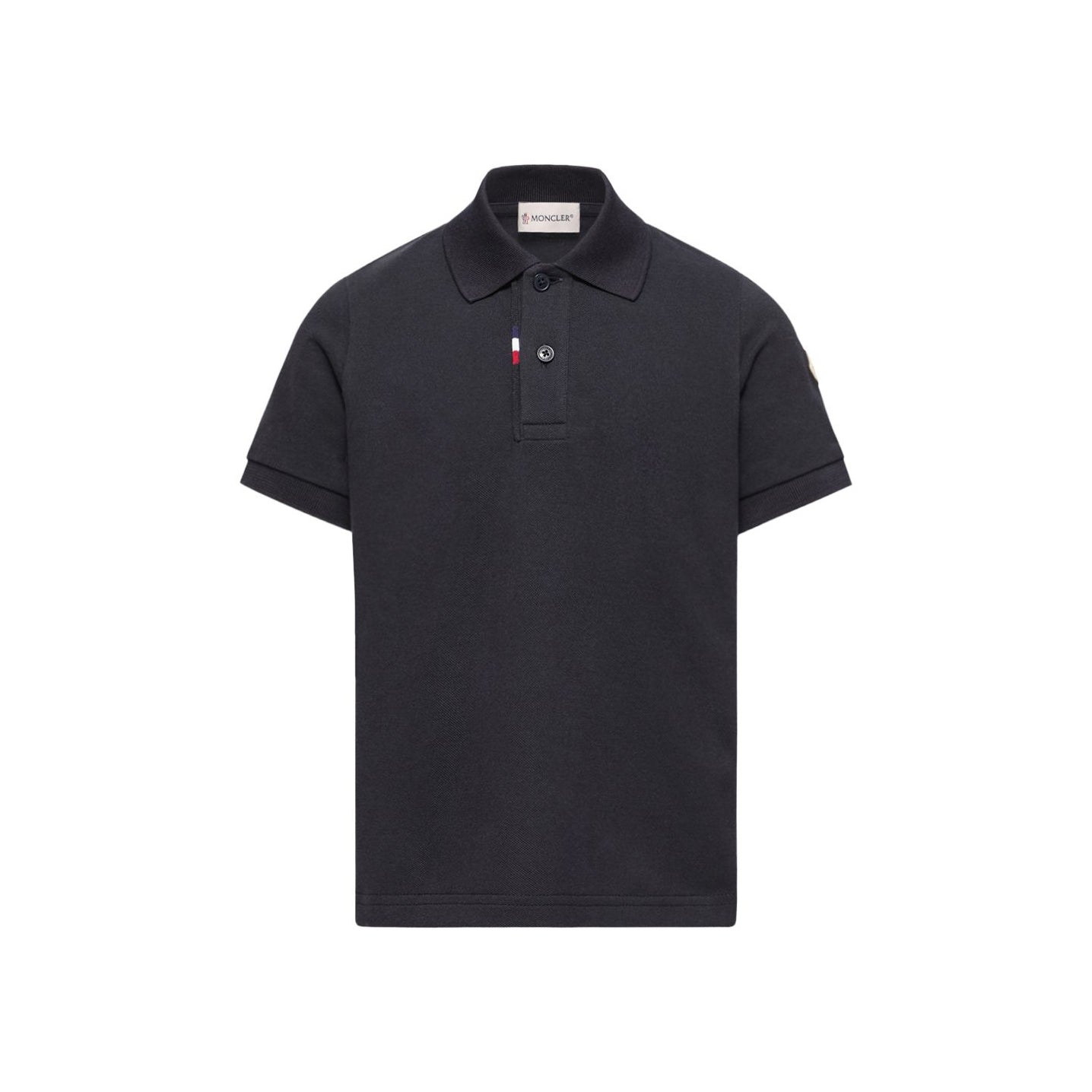 Polo en coton bleu marine pour garçon