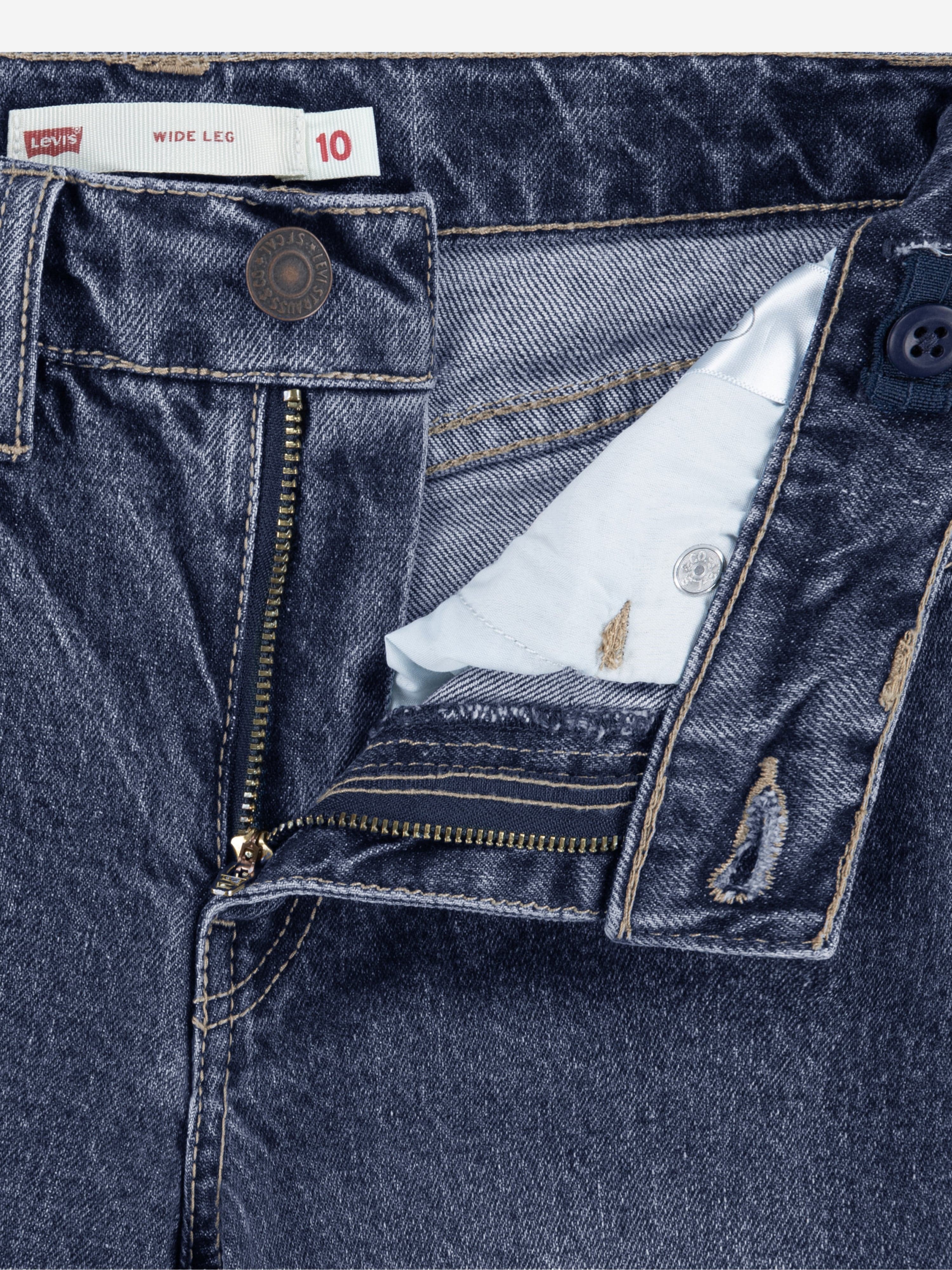 Levi's Girls Wide Leg Jeans in Blue