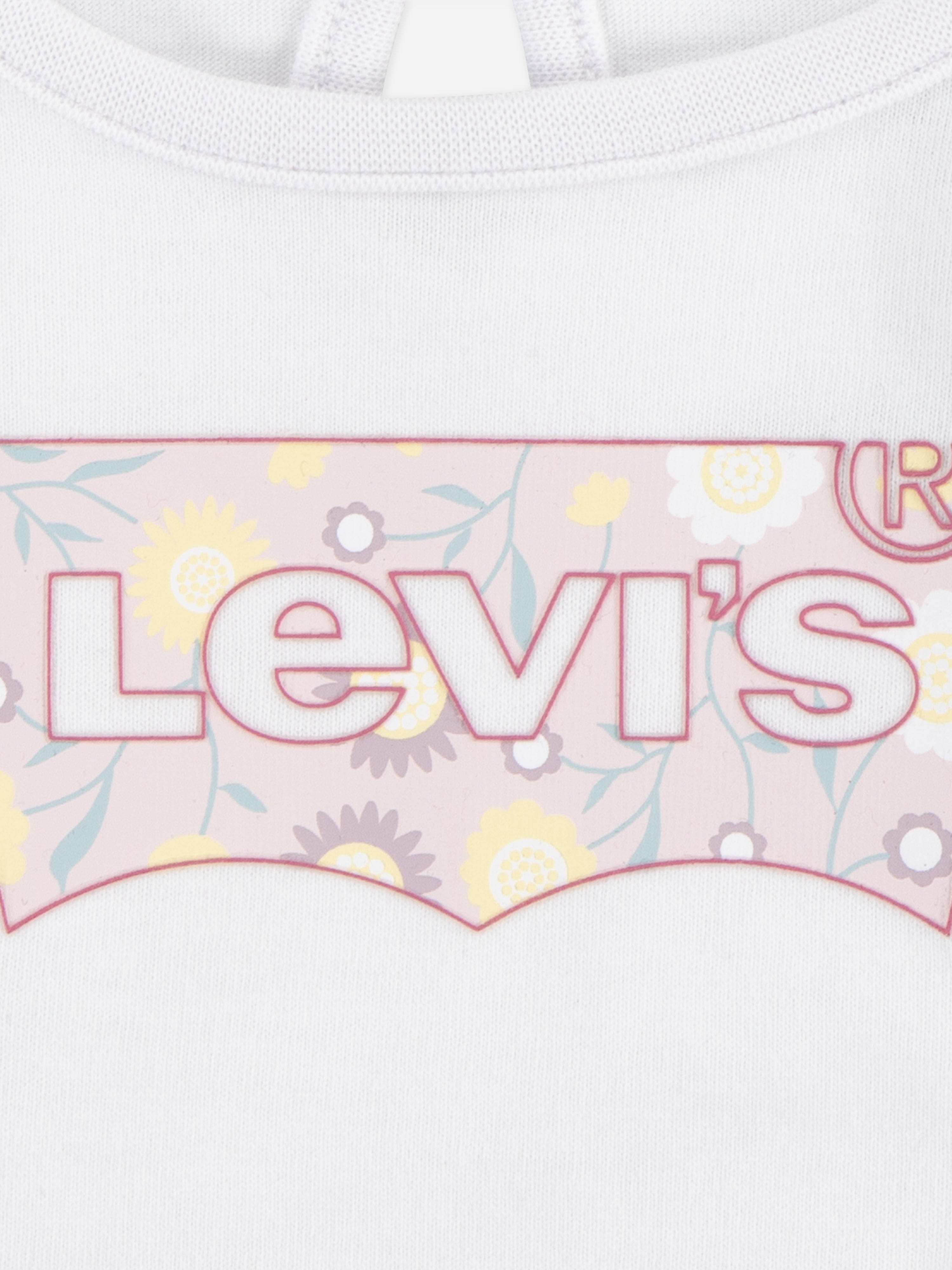 Baby Girls Long Sleeve Puff Detail Top in White