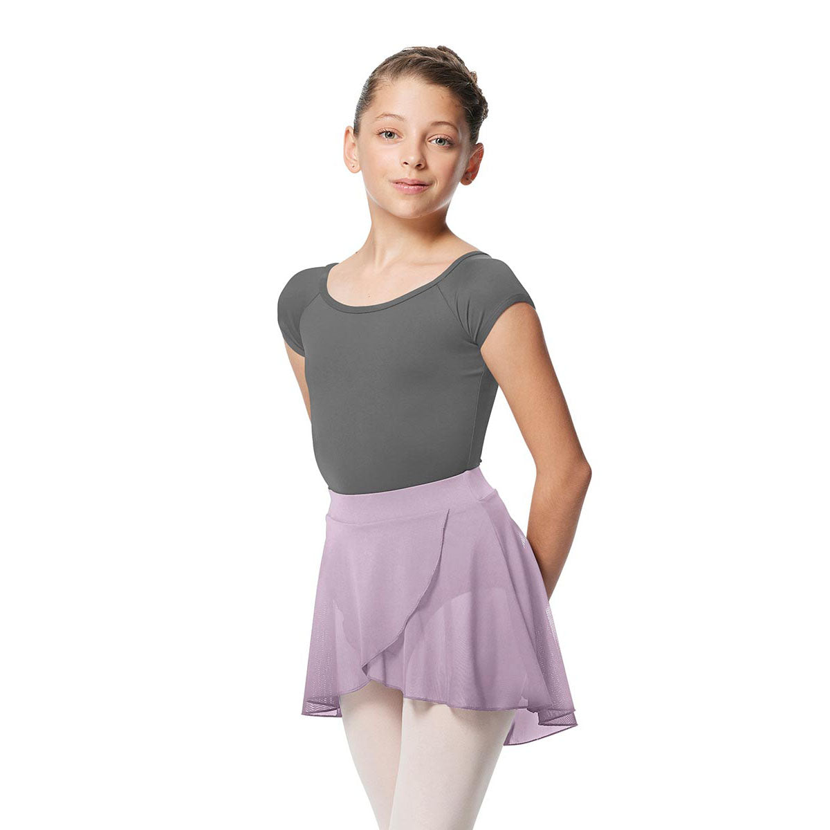 Girls Lilac"Natasha"Ballet Skirt(LUB293/LILAC)