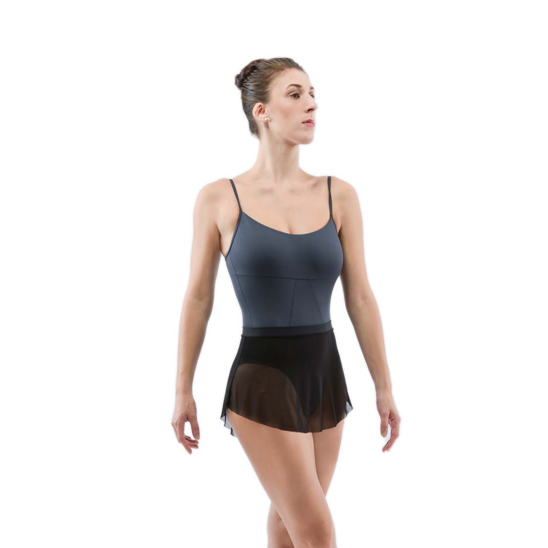 Girls Black Ballet Skirt(Skylar/01 Noir)
