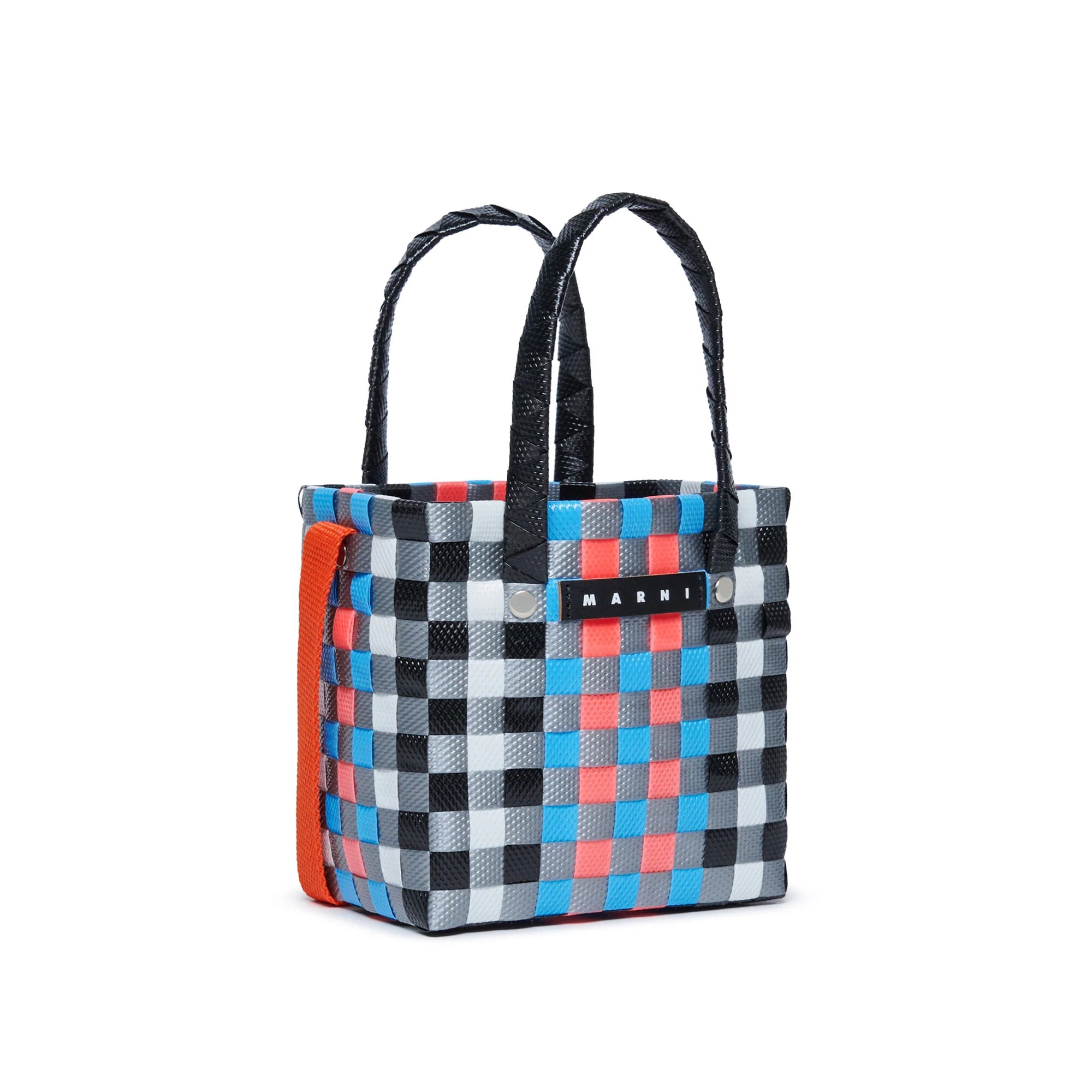 Sac à main tressé gris pour filles