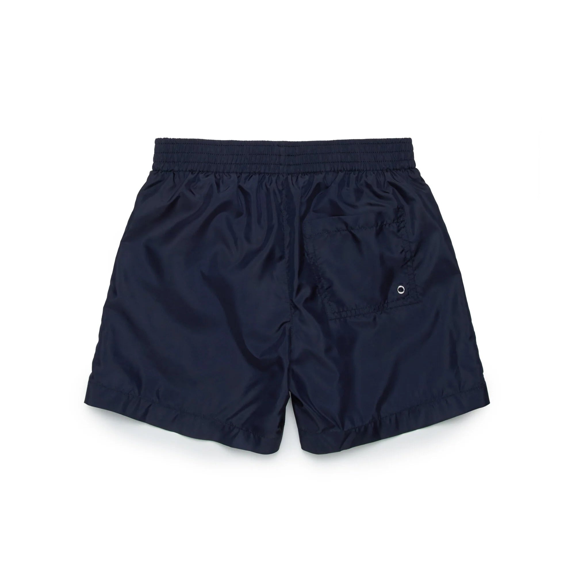 Boys Navy Logo Swim Shorts