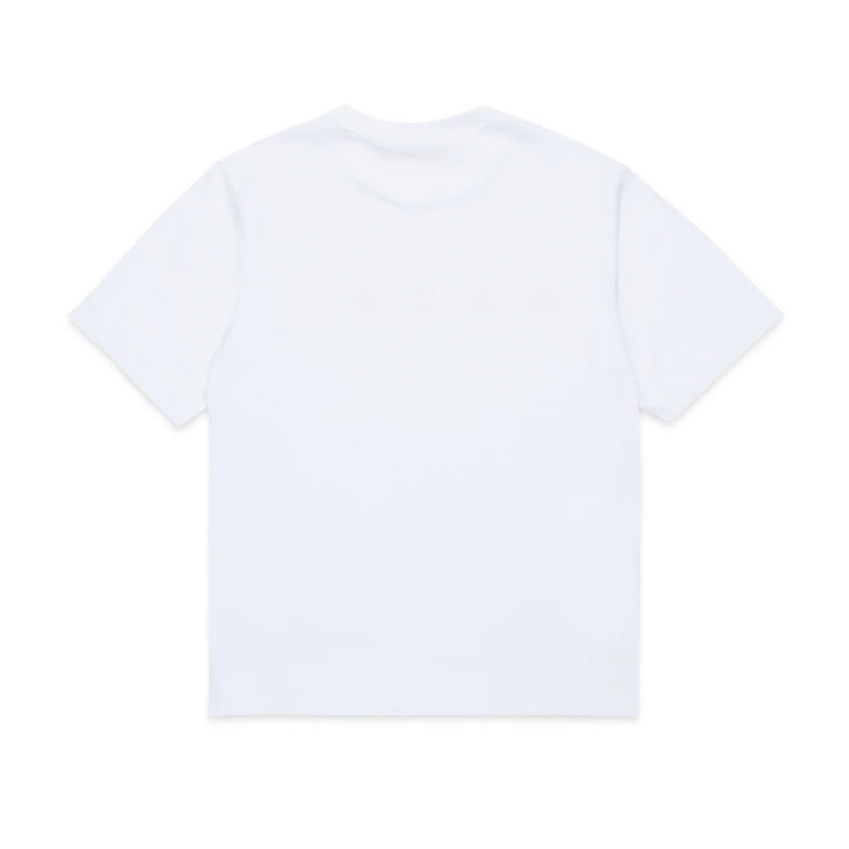 Boys & Girls White Logo Cotton T-Shirt