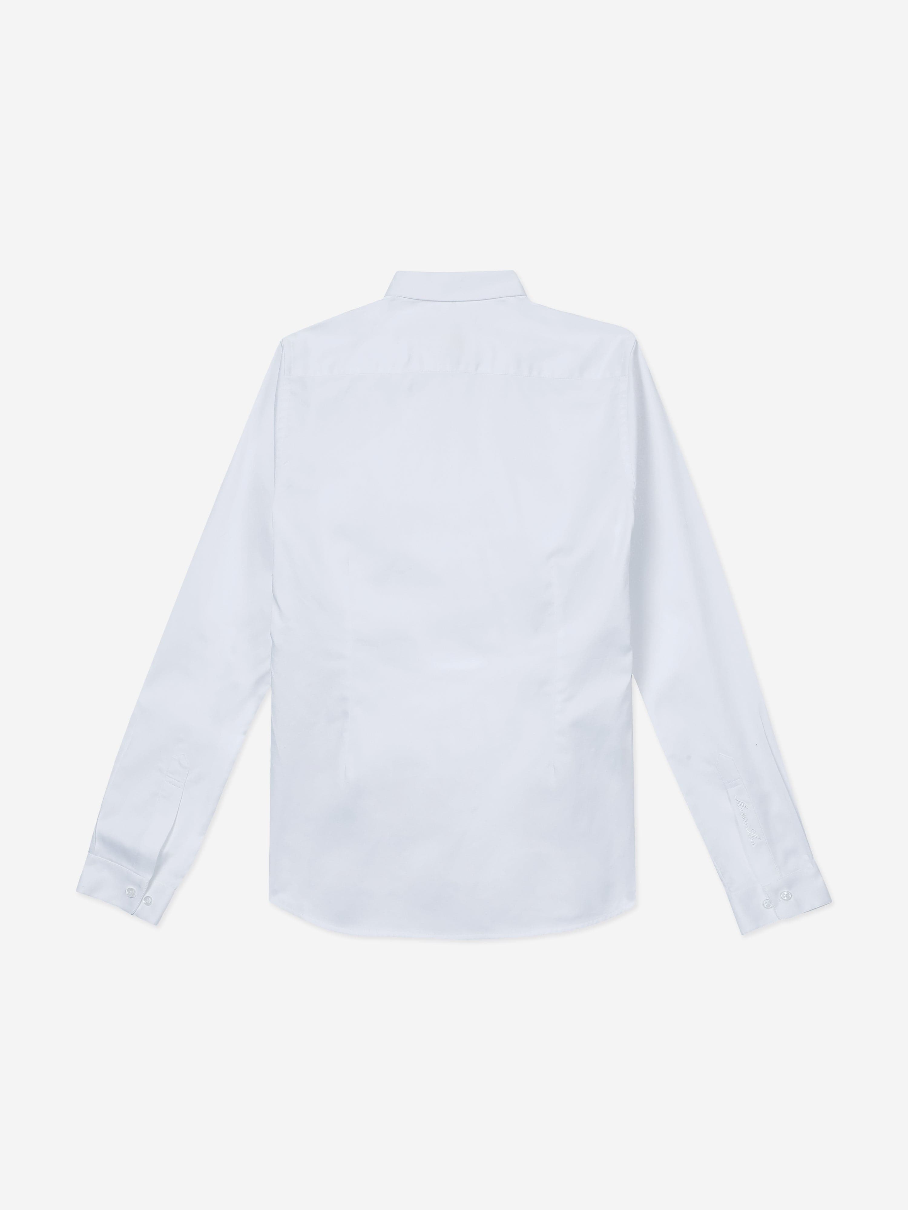 Boys Noel Shirt in White