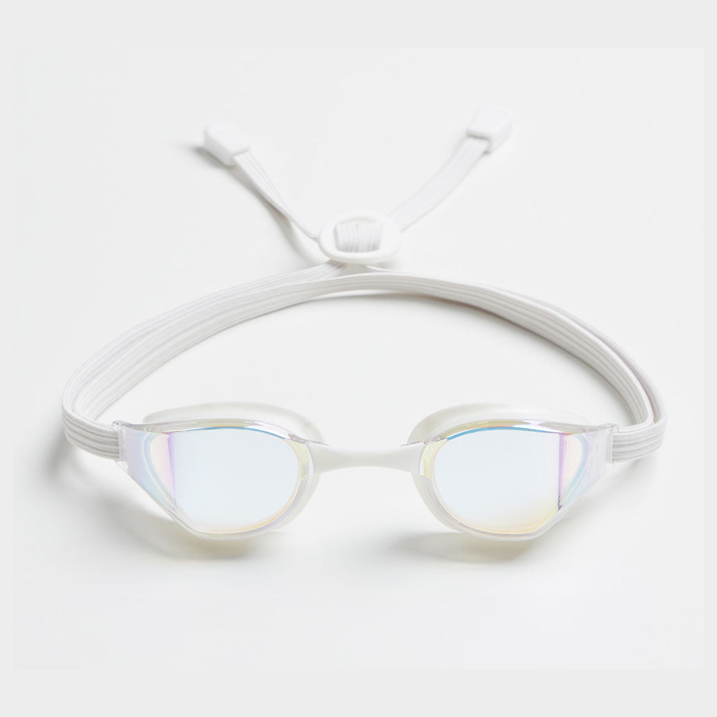 Adult White Rubber Ring Racing Goggles(MILA_CLGD)