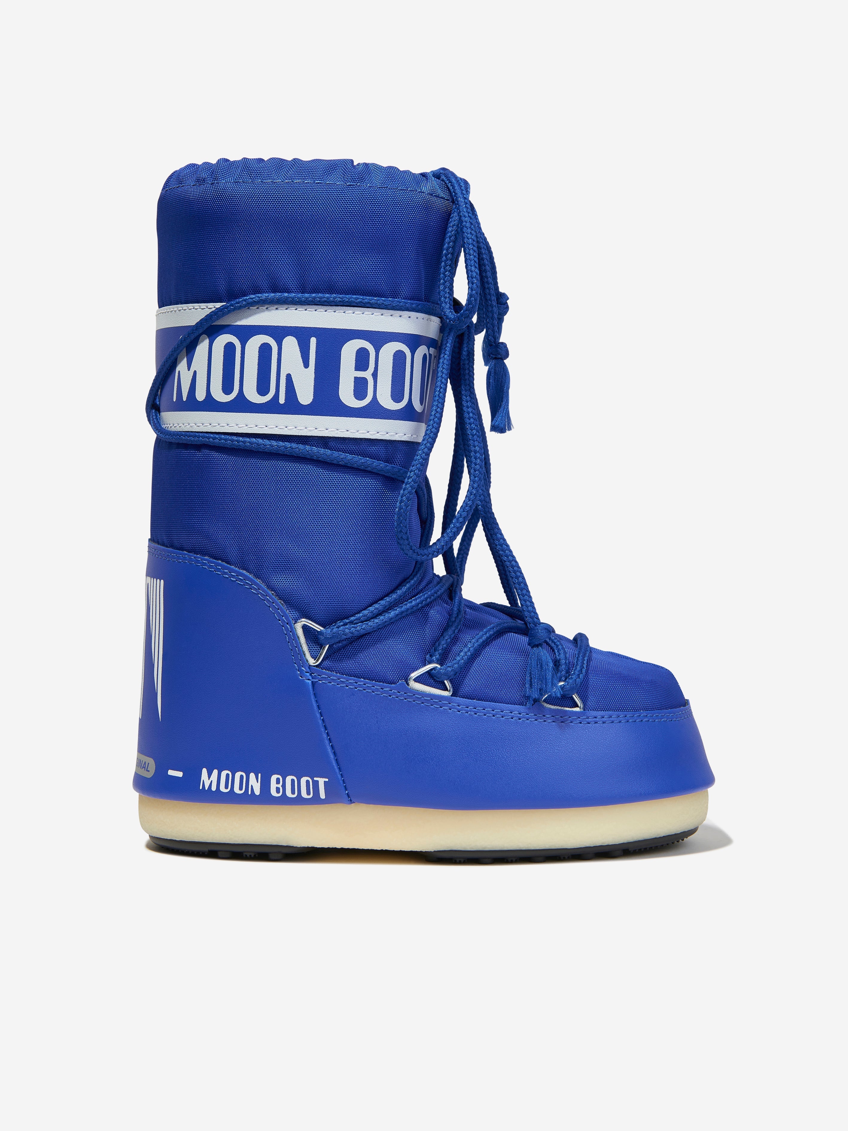 Kids Icon Nylon Snow Boots in Blue