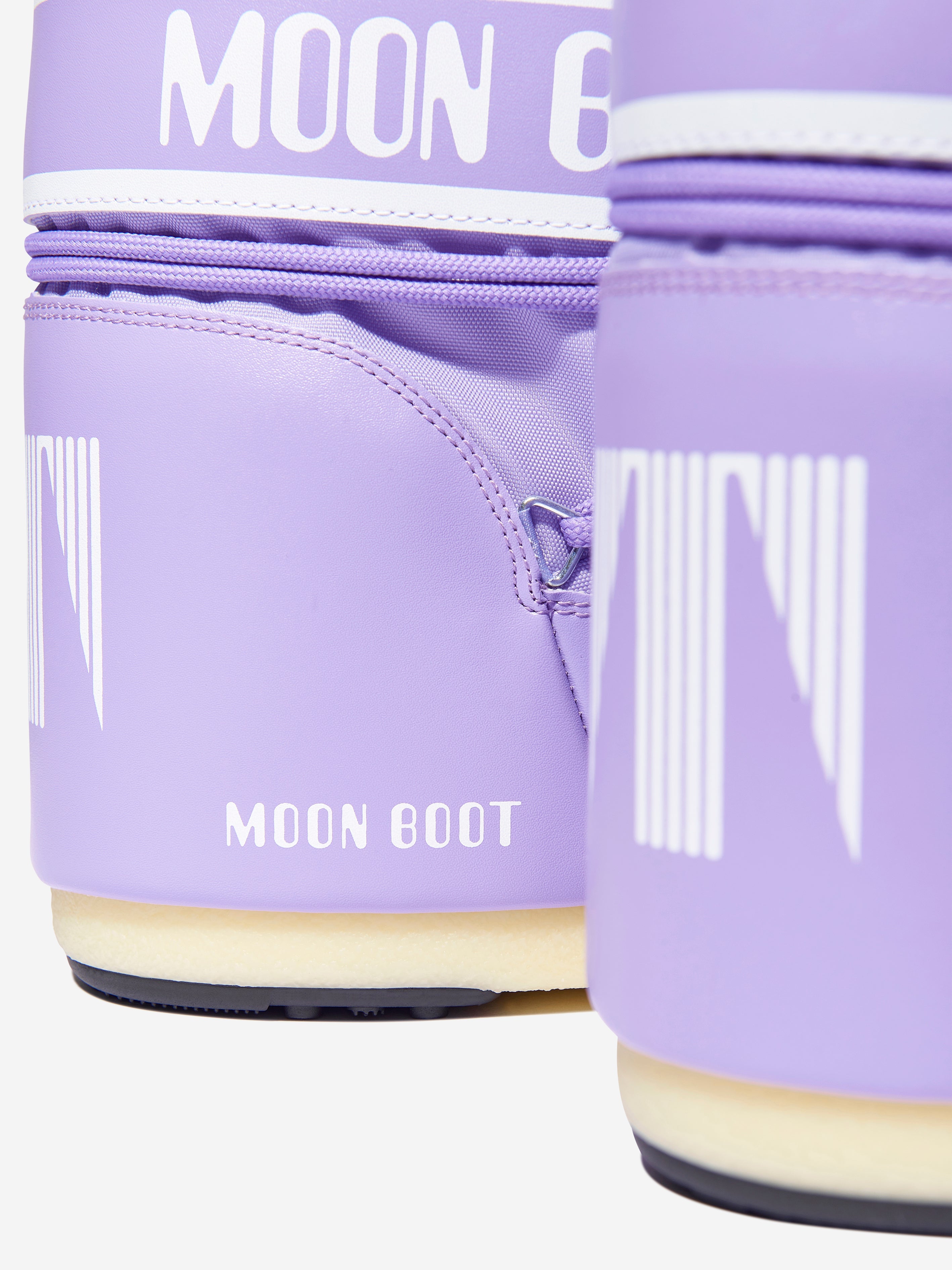 Kids Icon Low Nylon Snow Boots in Purple