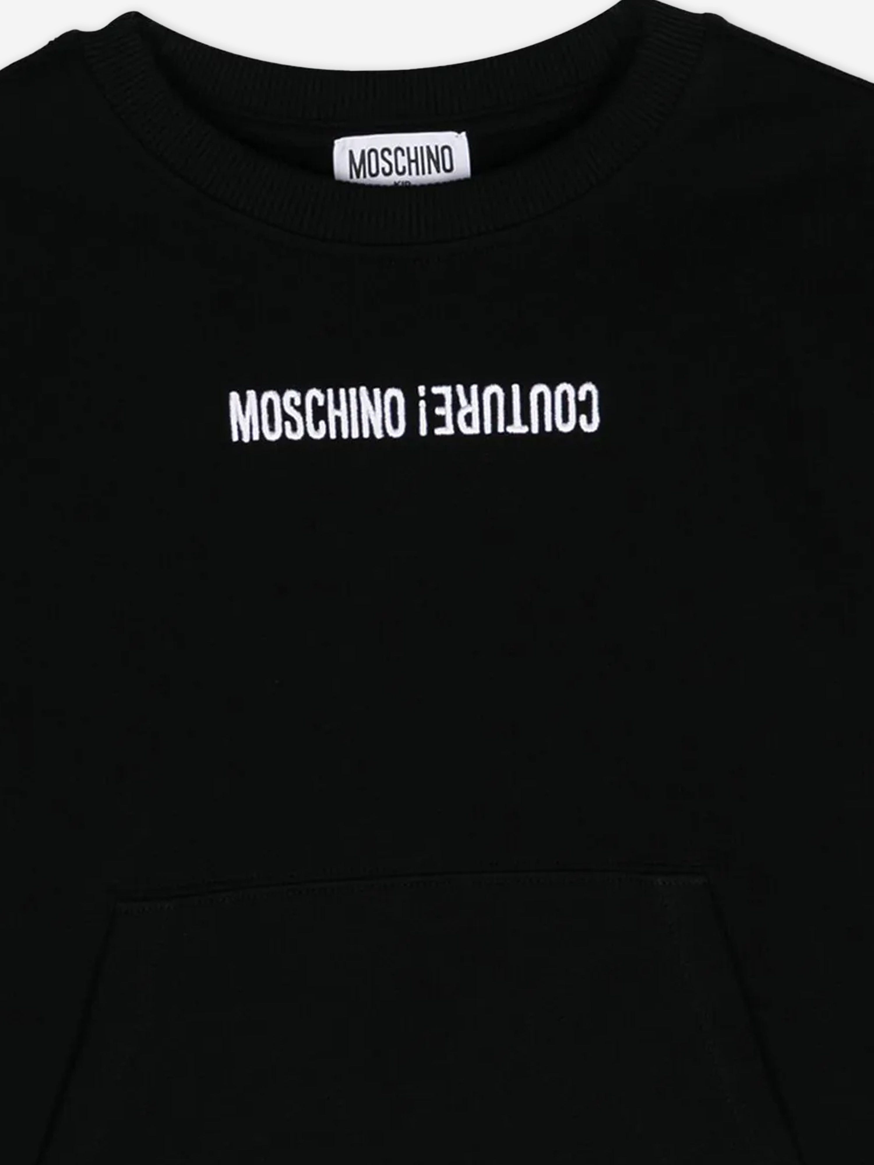Boys Logo Sweatshirt in Black