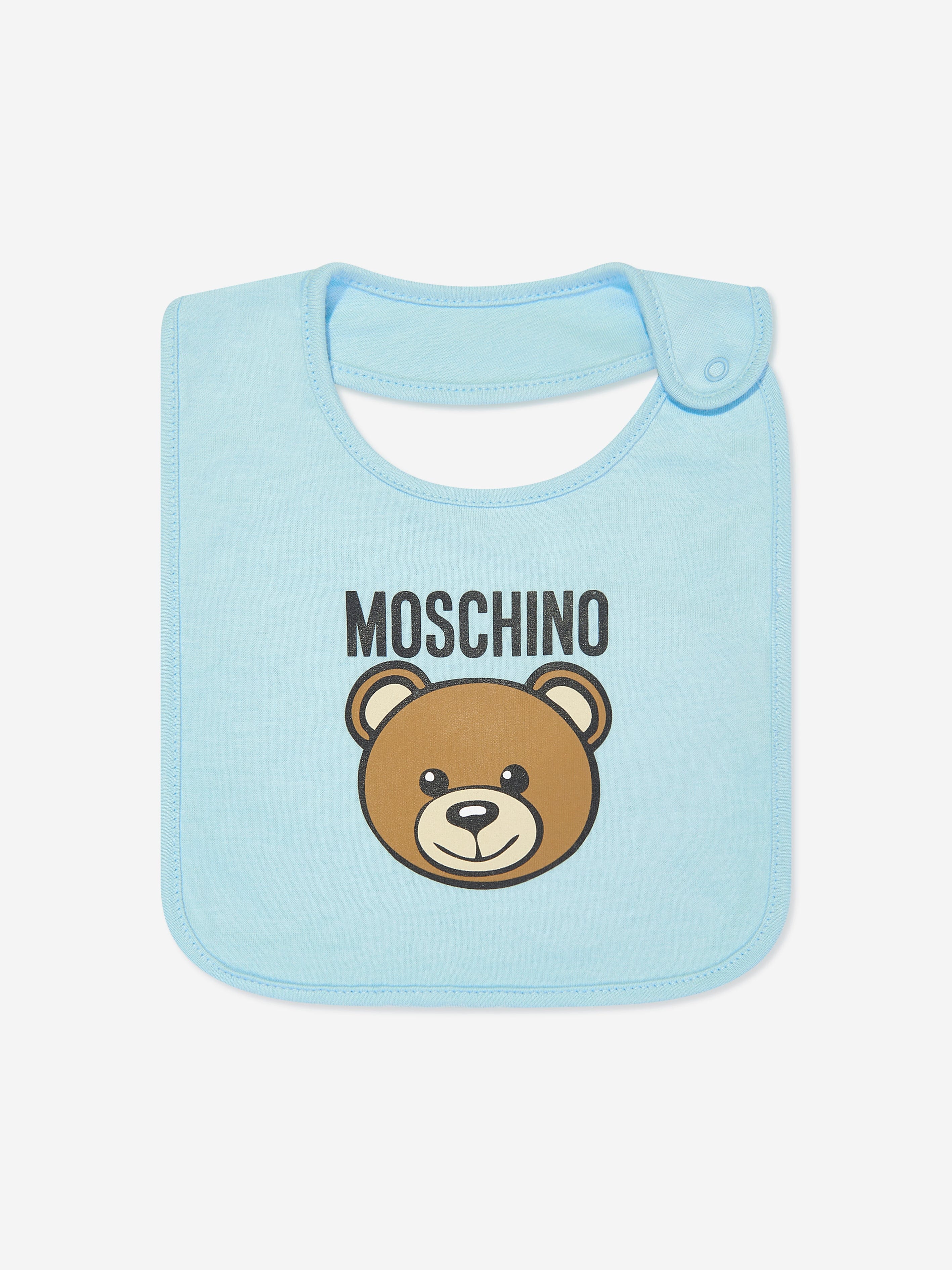 Baby Boys Bear Logo Babygrow Gift Set in Blue