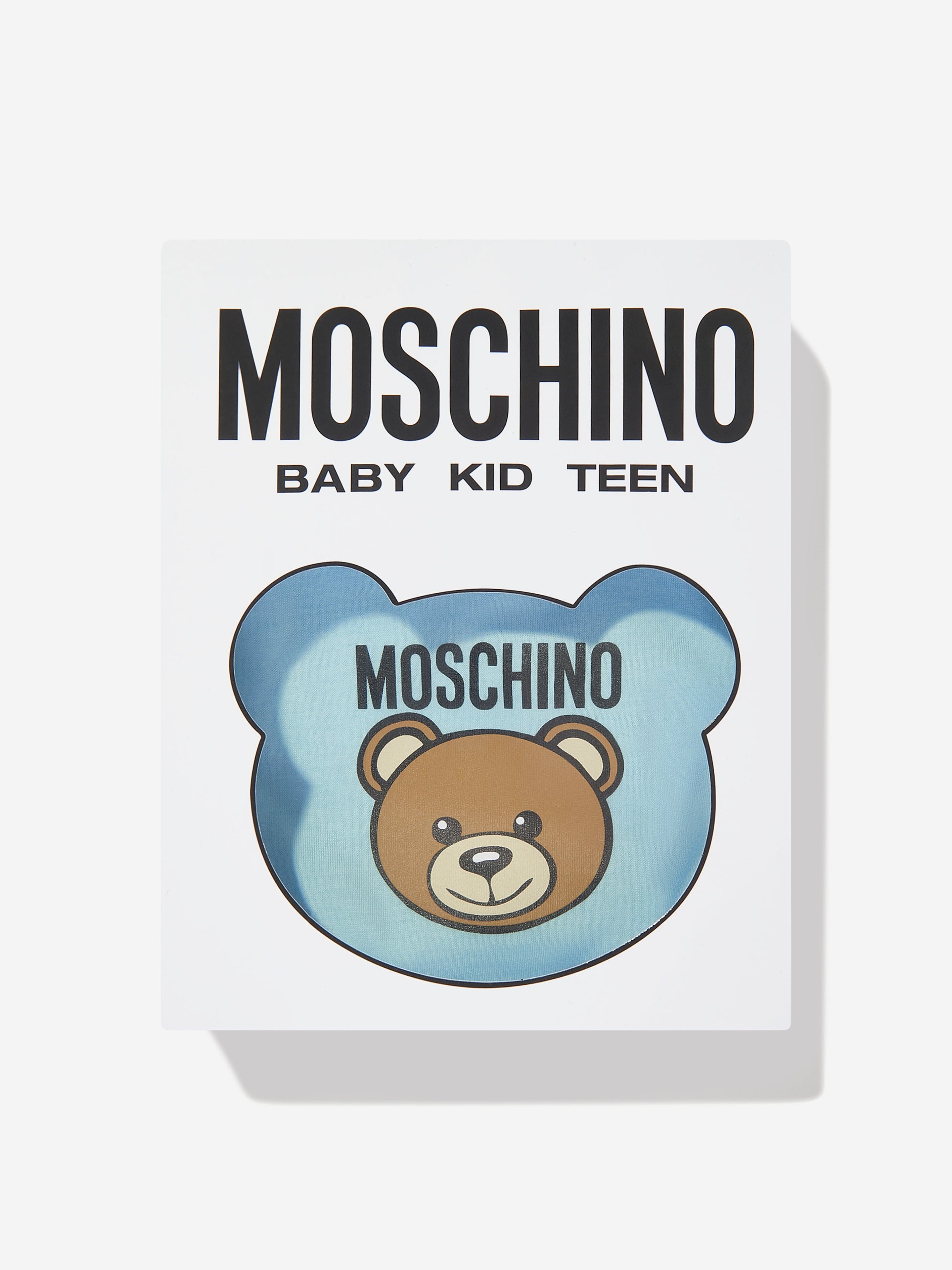 Baby Boys Bear Logo Babygrow Gift Set in Blue