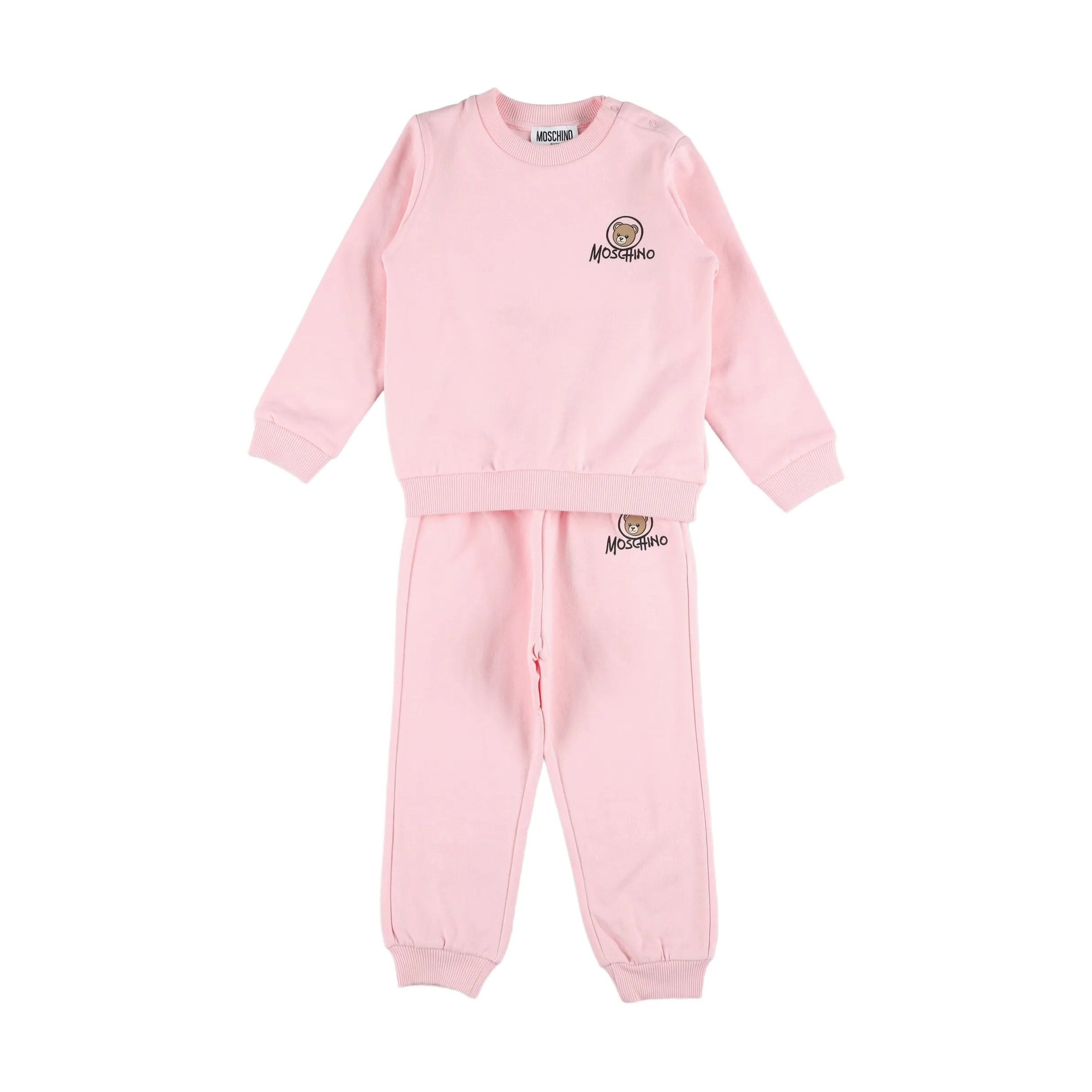 Baby Girls Light Pink Cotton Set