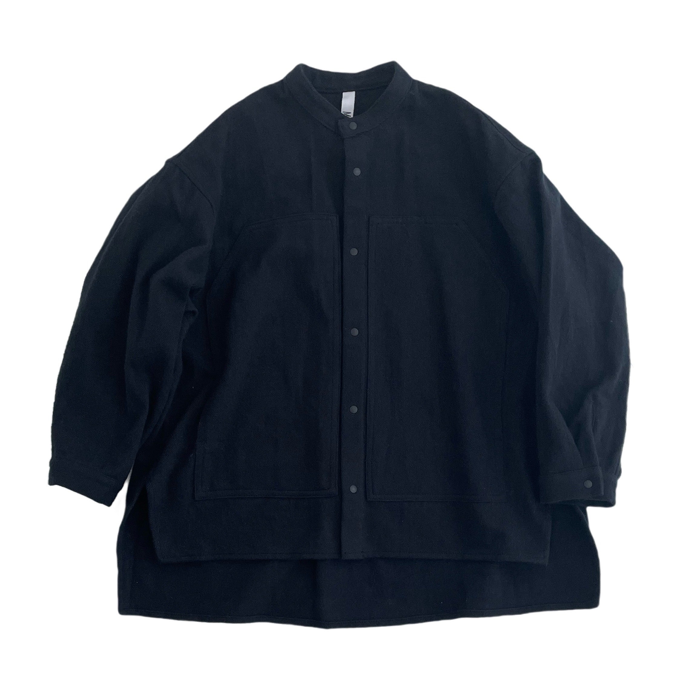 Boys & Girls Black Cotton Shirt