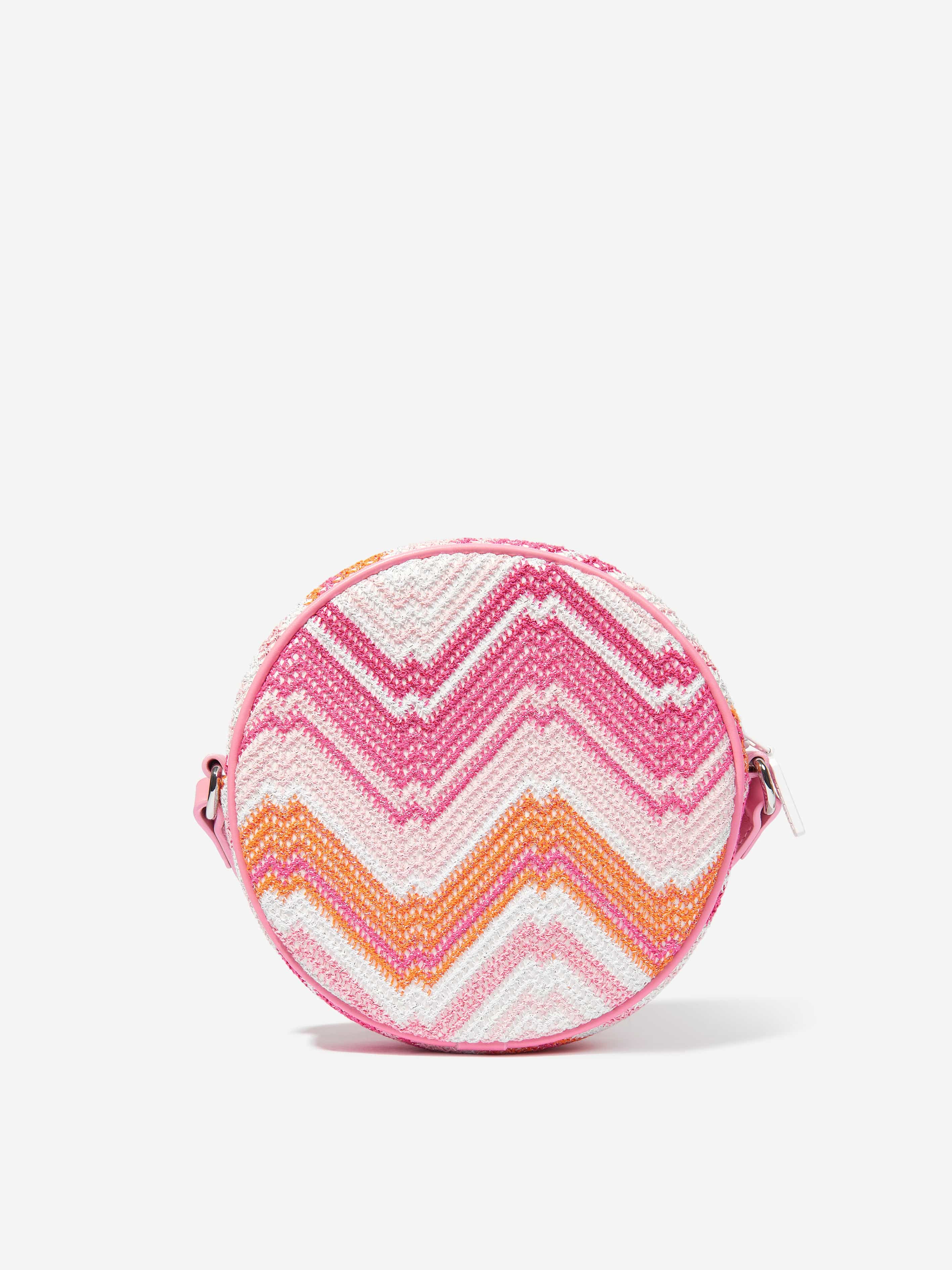 Girls Zigzag Shoulder Bag in Multicolour (20cm)