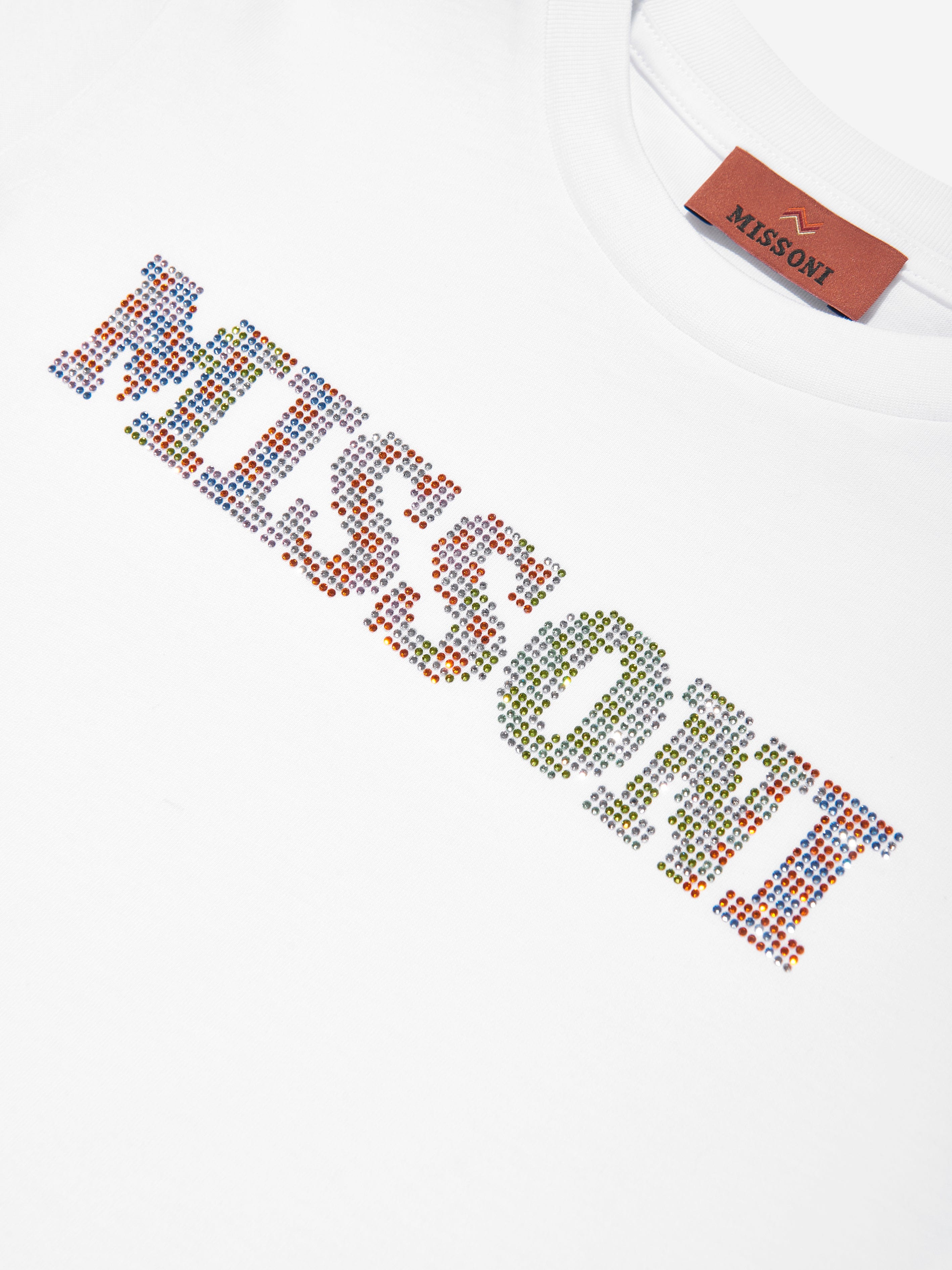 Girls Logo T-Shirt in White