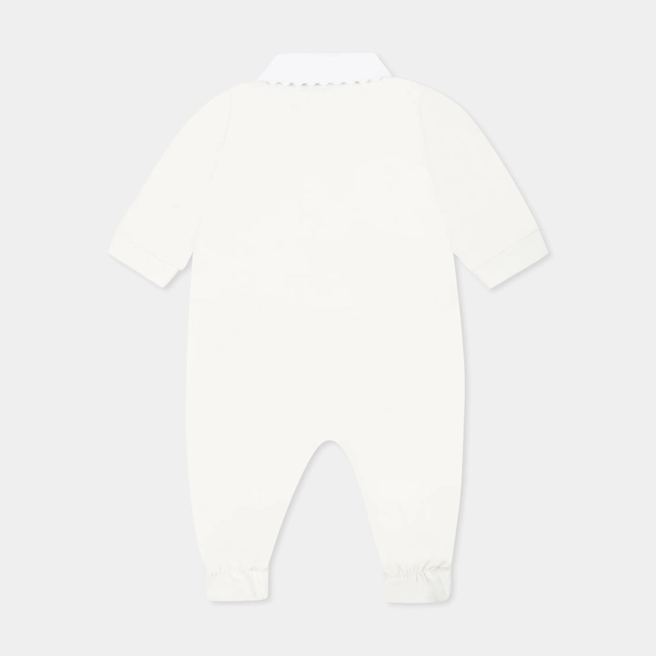 Baby Boys & Girls Ivory Cotton Bodysuit