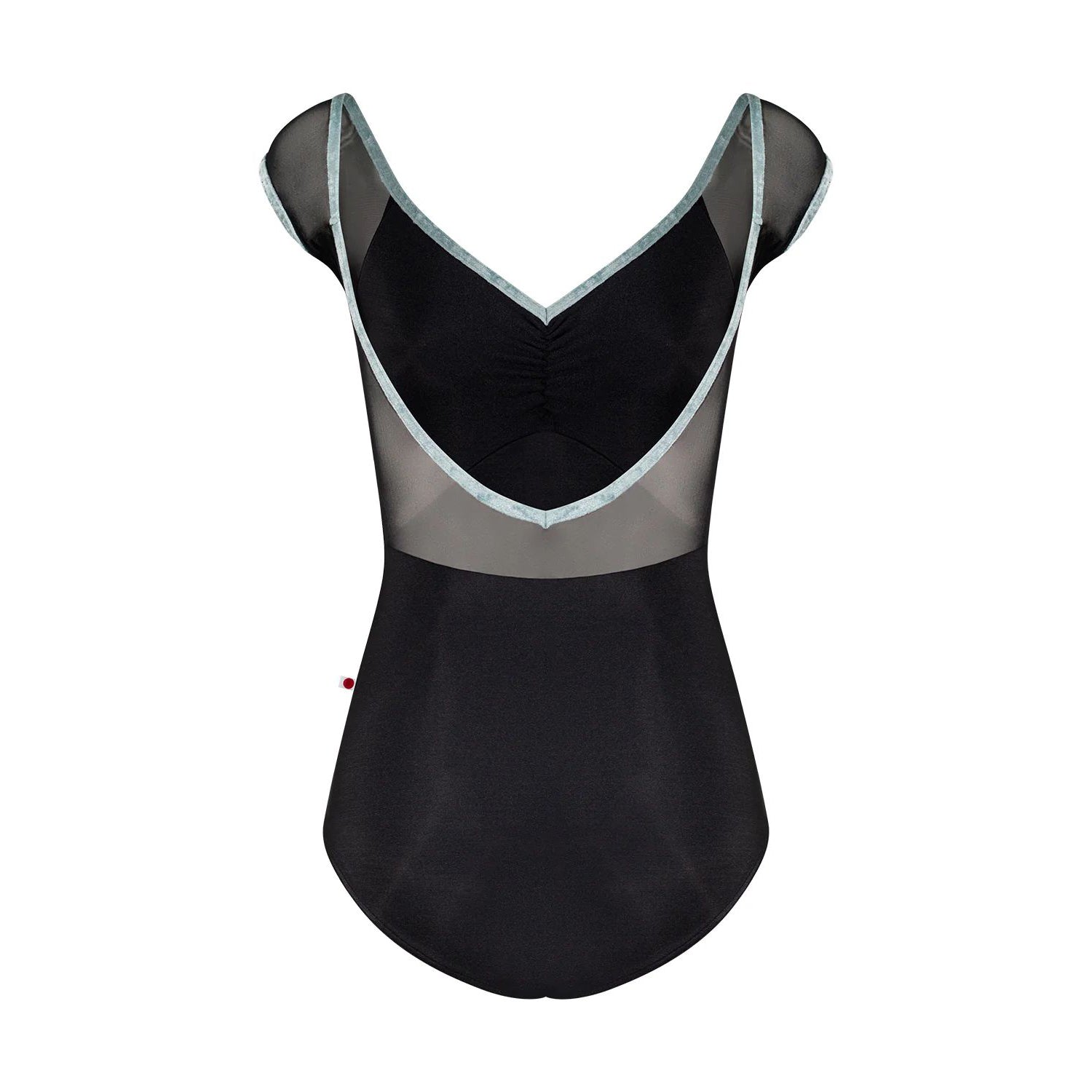 Women Black "Elli/N-Black/Mesh Black/CV-Ice" Ballet Onesies