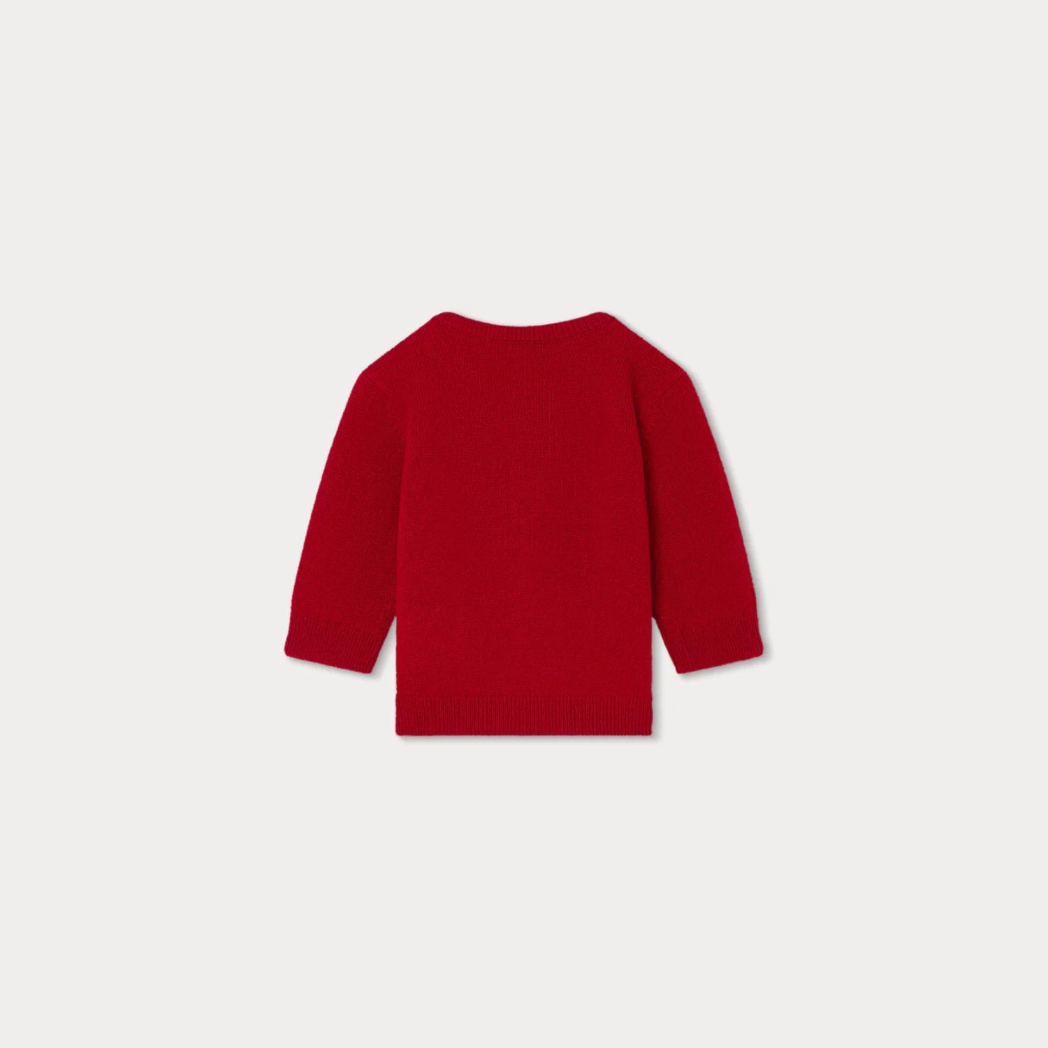 Baby Boys & Girls Red Cashmere Sweater