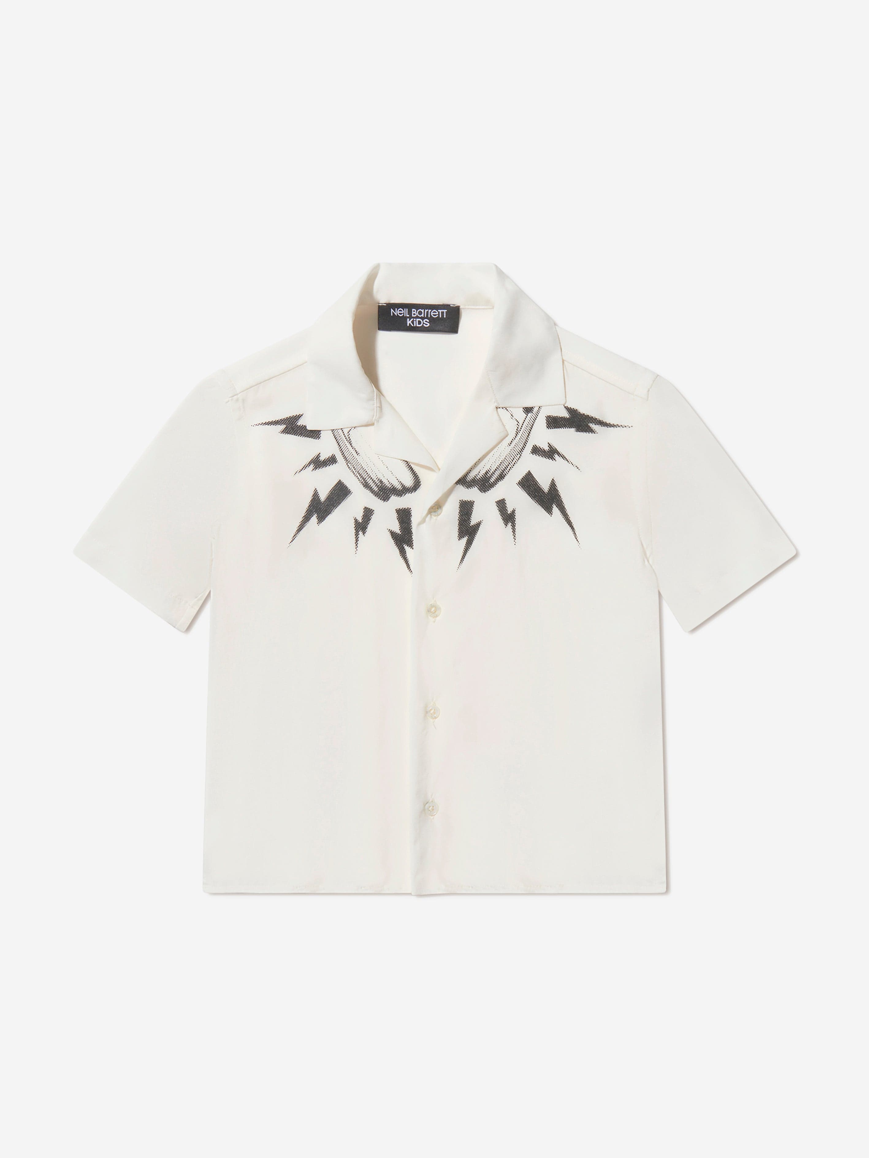 Neil Barrett Boys Branded Shirt