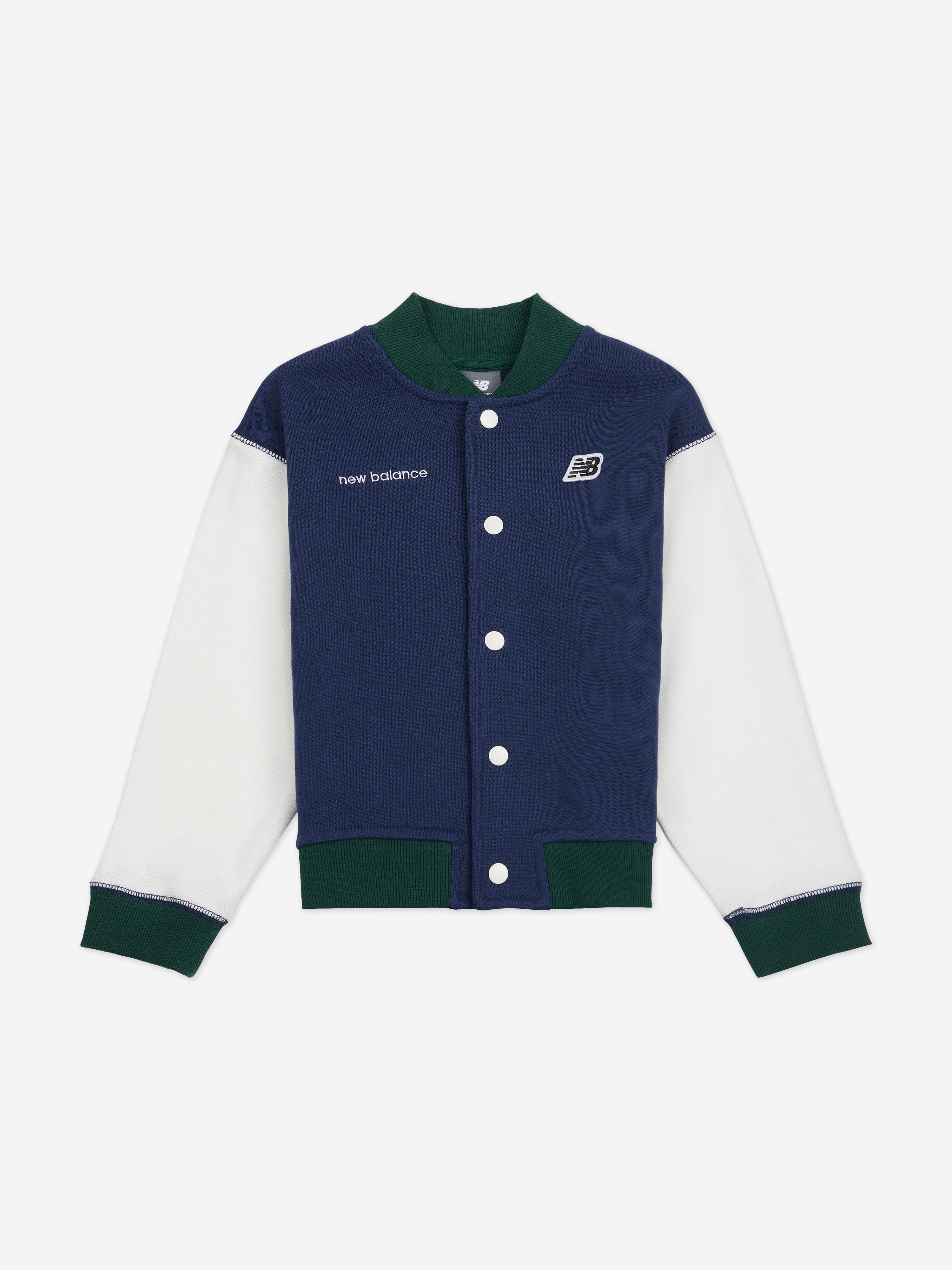 New Balance Baby Boys Premium Baseball Tracksuit in Navy