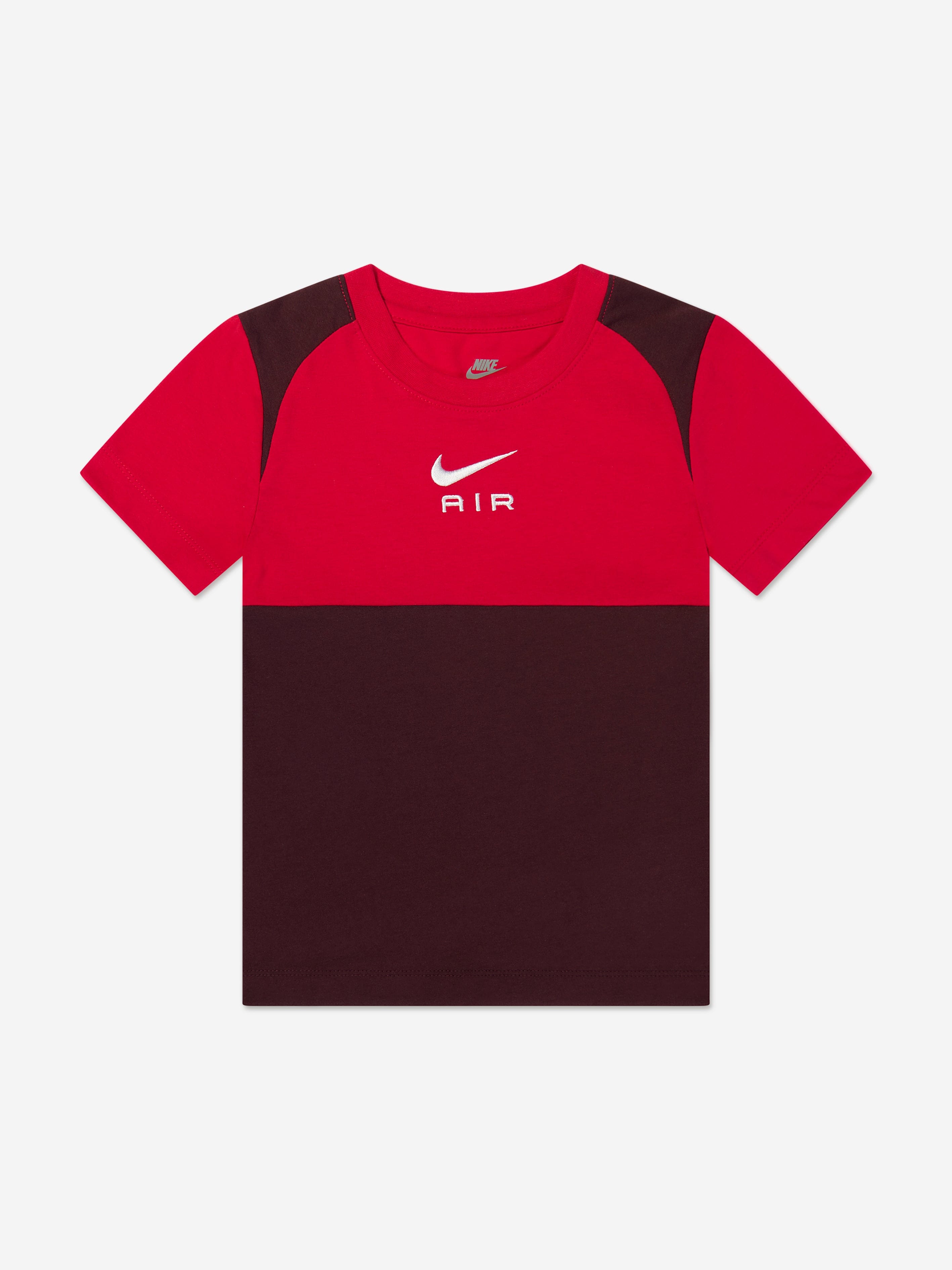 Boys Air Fleece Short Set in Red