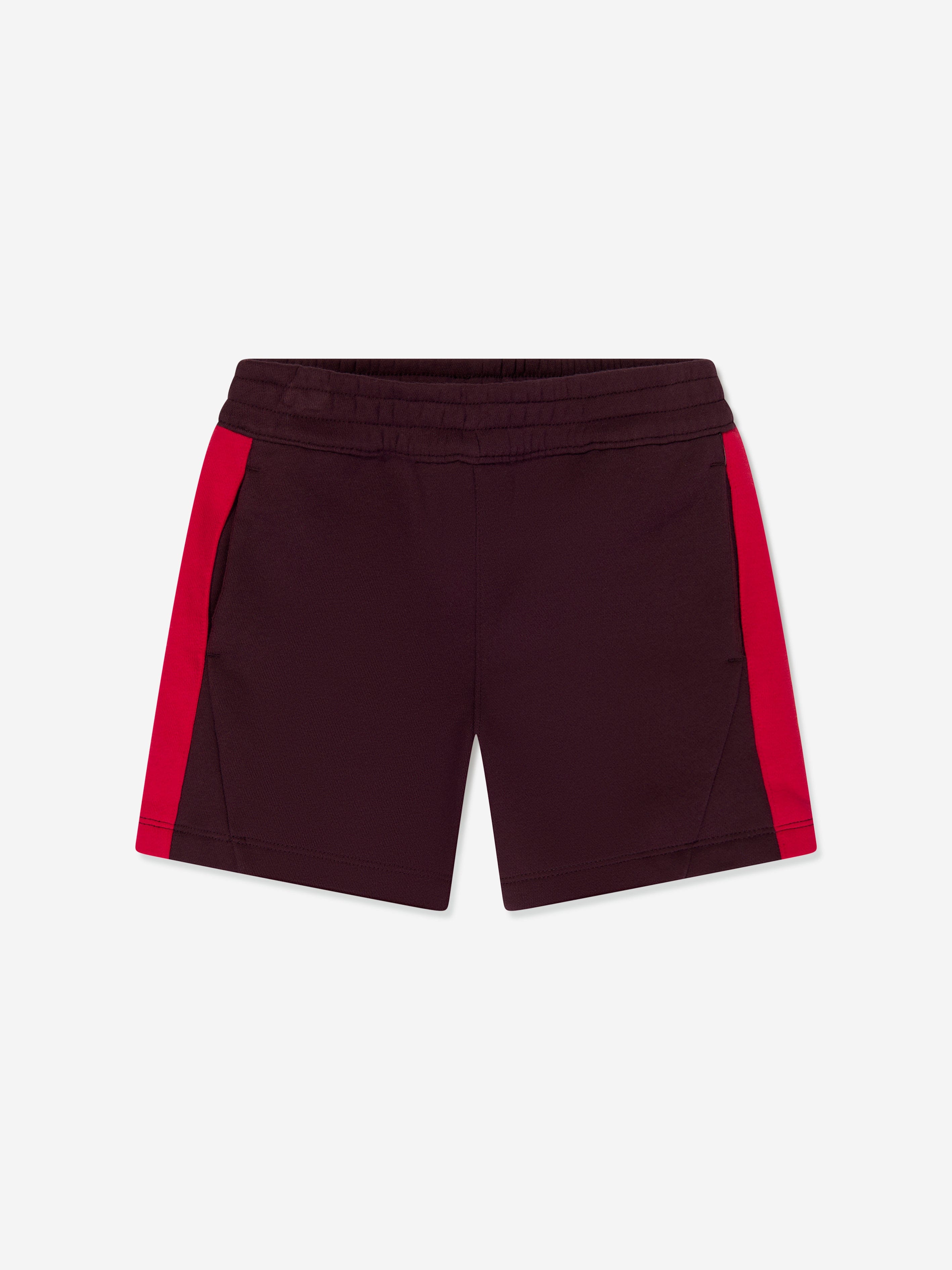 Boys Air Fleece Short Set in Red