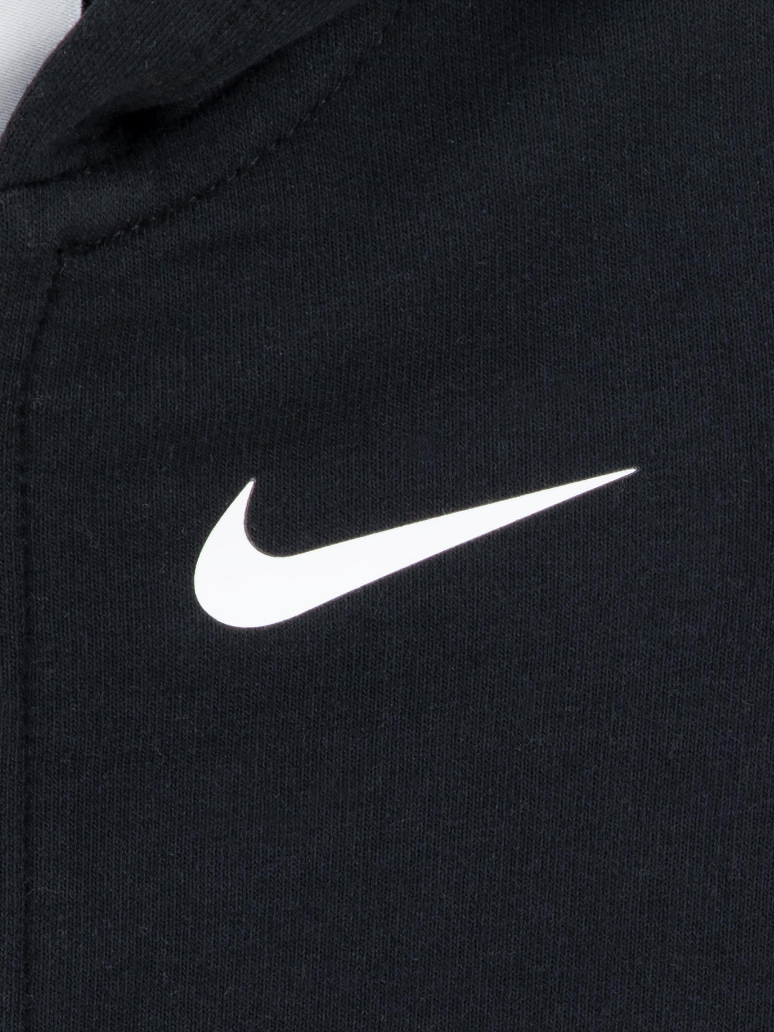 Nike Baby Essentials Hooded Coverall in Black