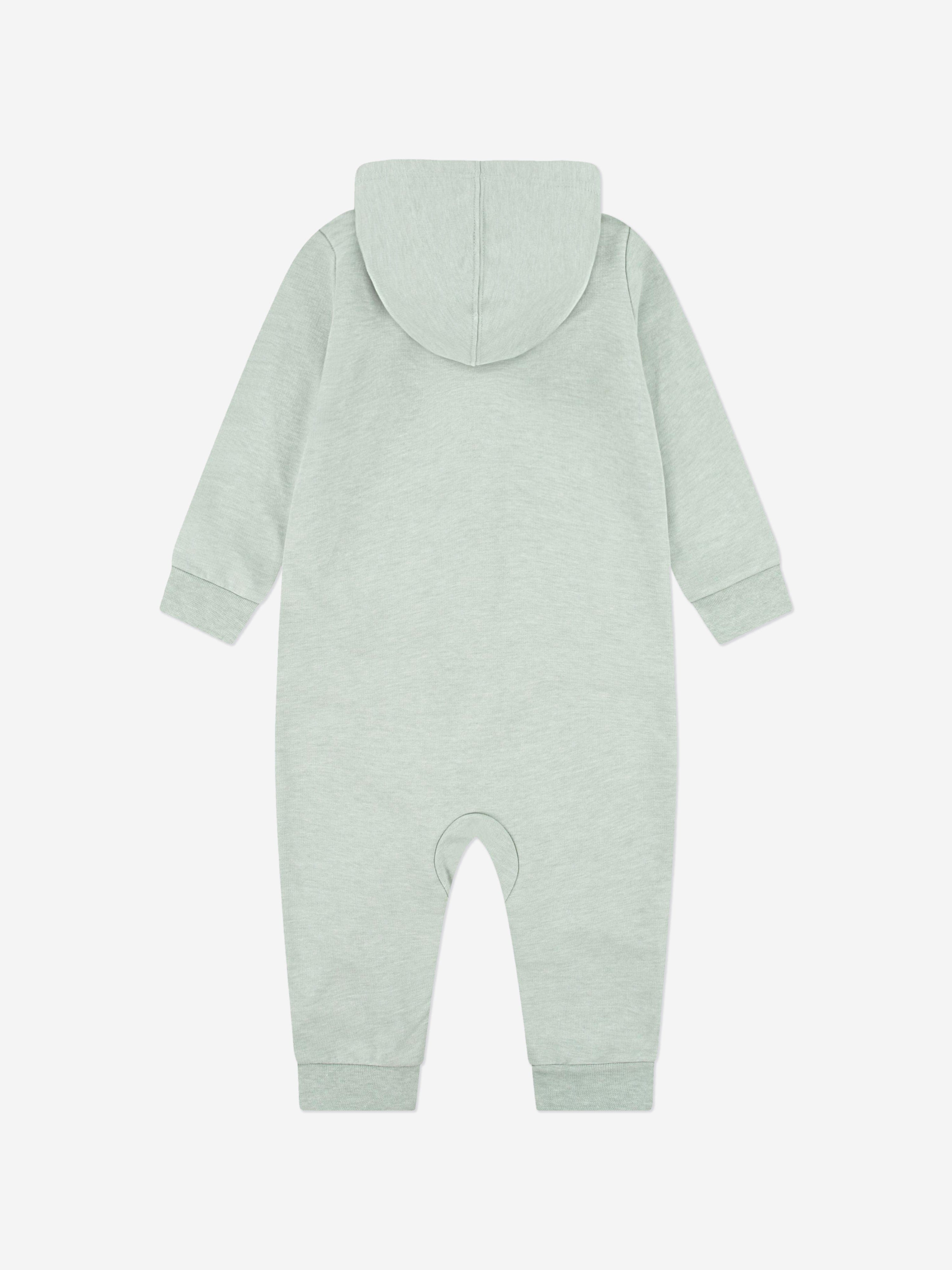 Baby Essentials Hooded Coverall in Green