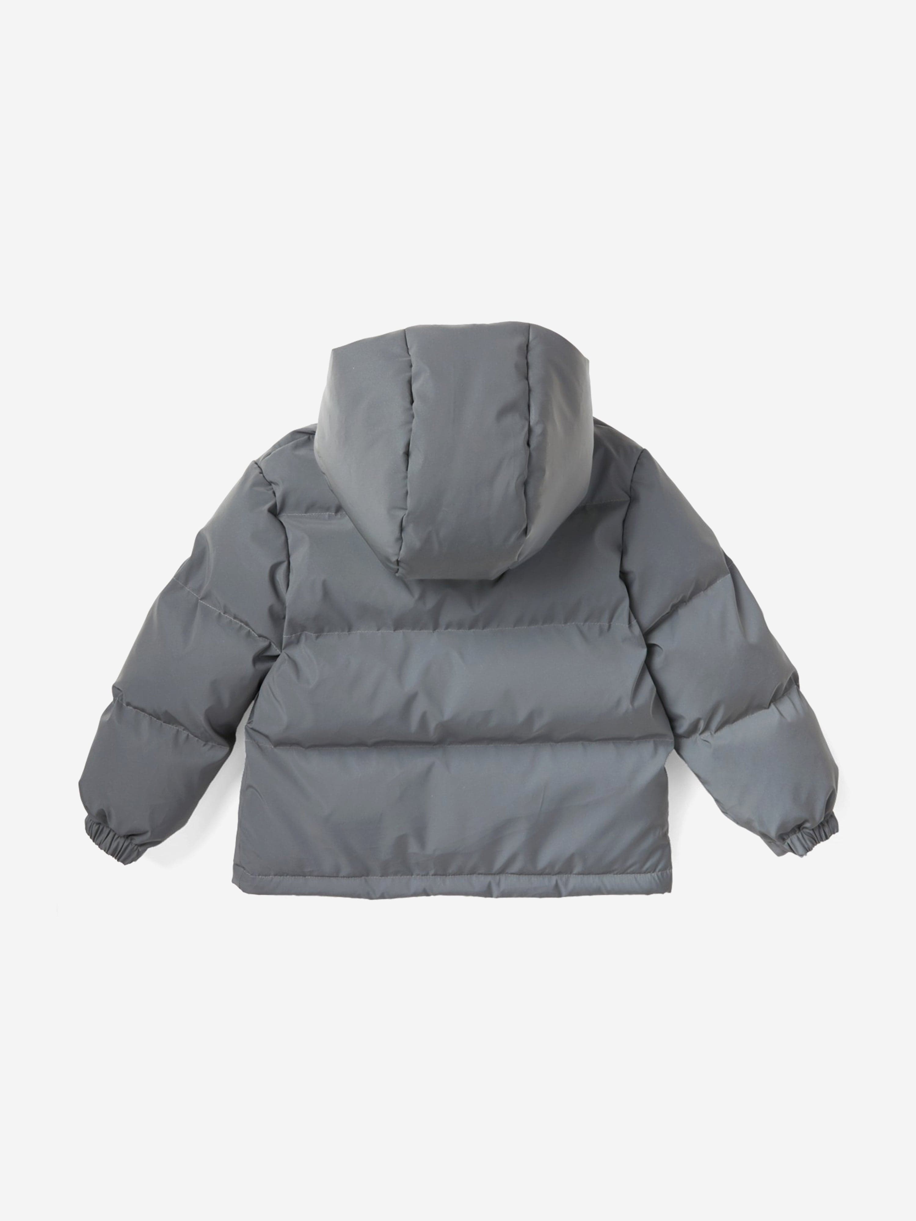 Off-White Kids Bookish Puffer Jacket in Grey