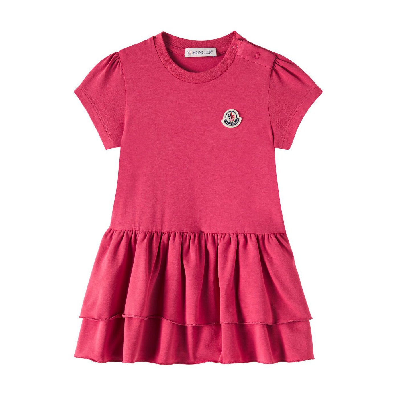 Baby Girls Pink Cotton Dress