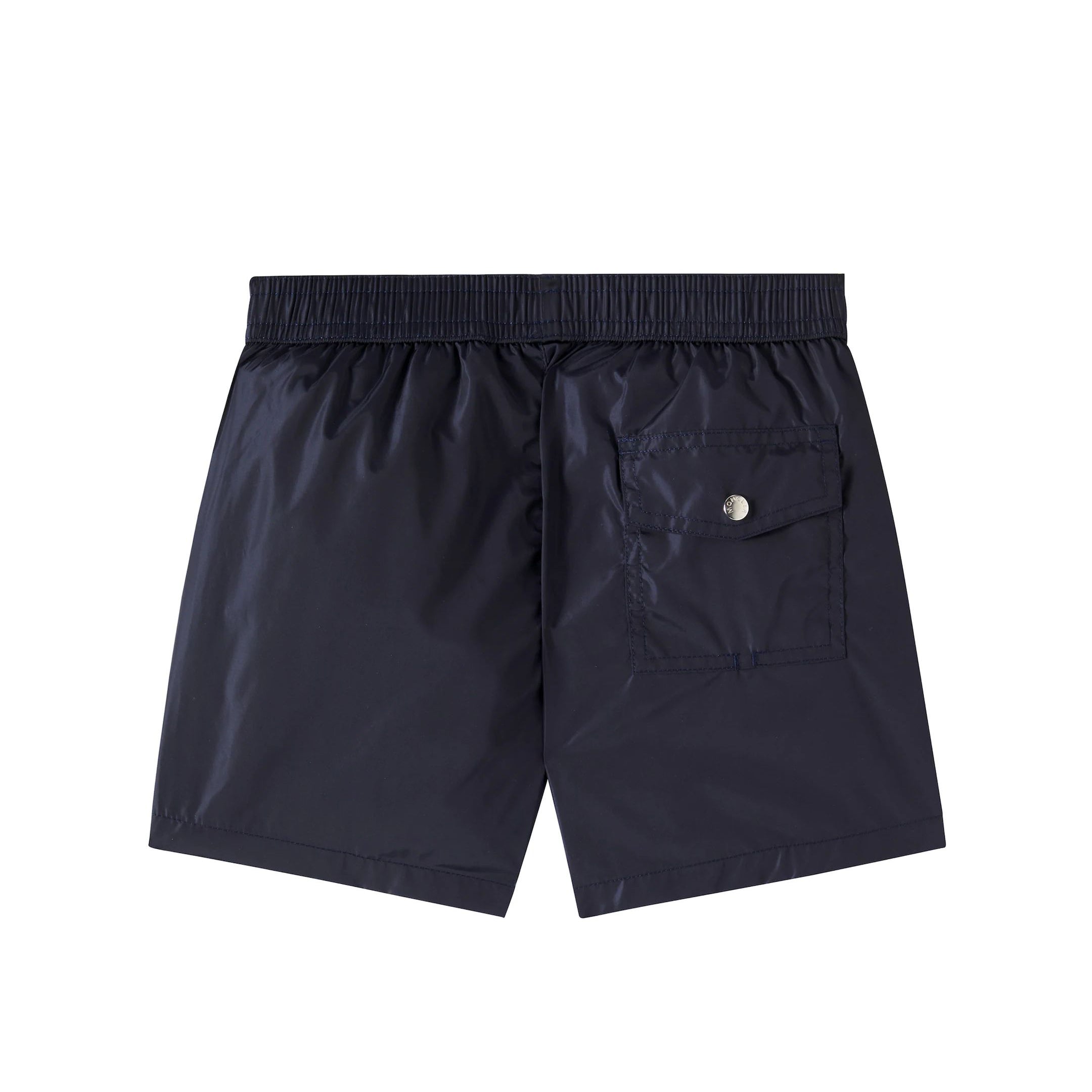 Boys Navy Logo Swim Shorts