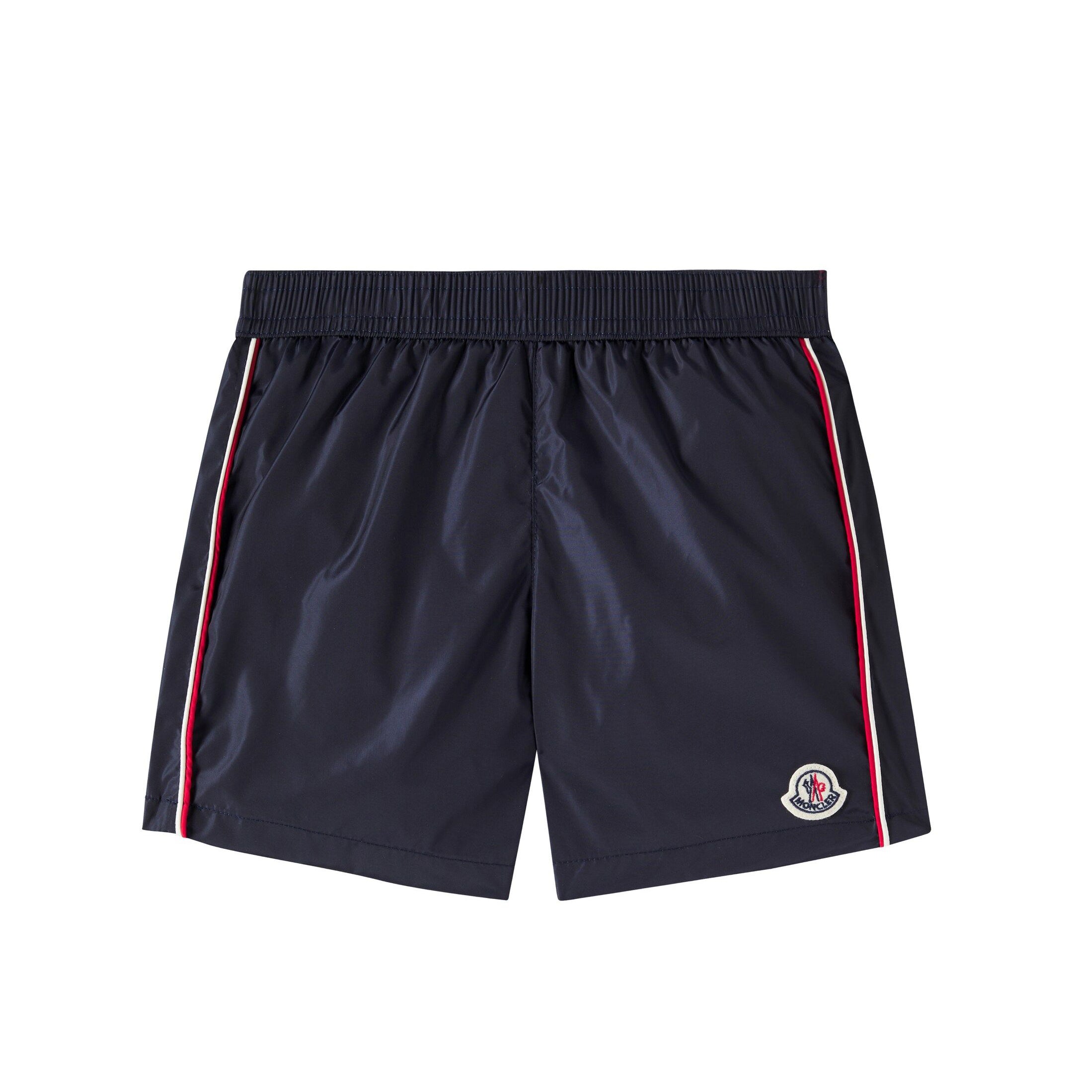 Boys Navy Logo Swim Shorts