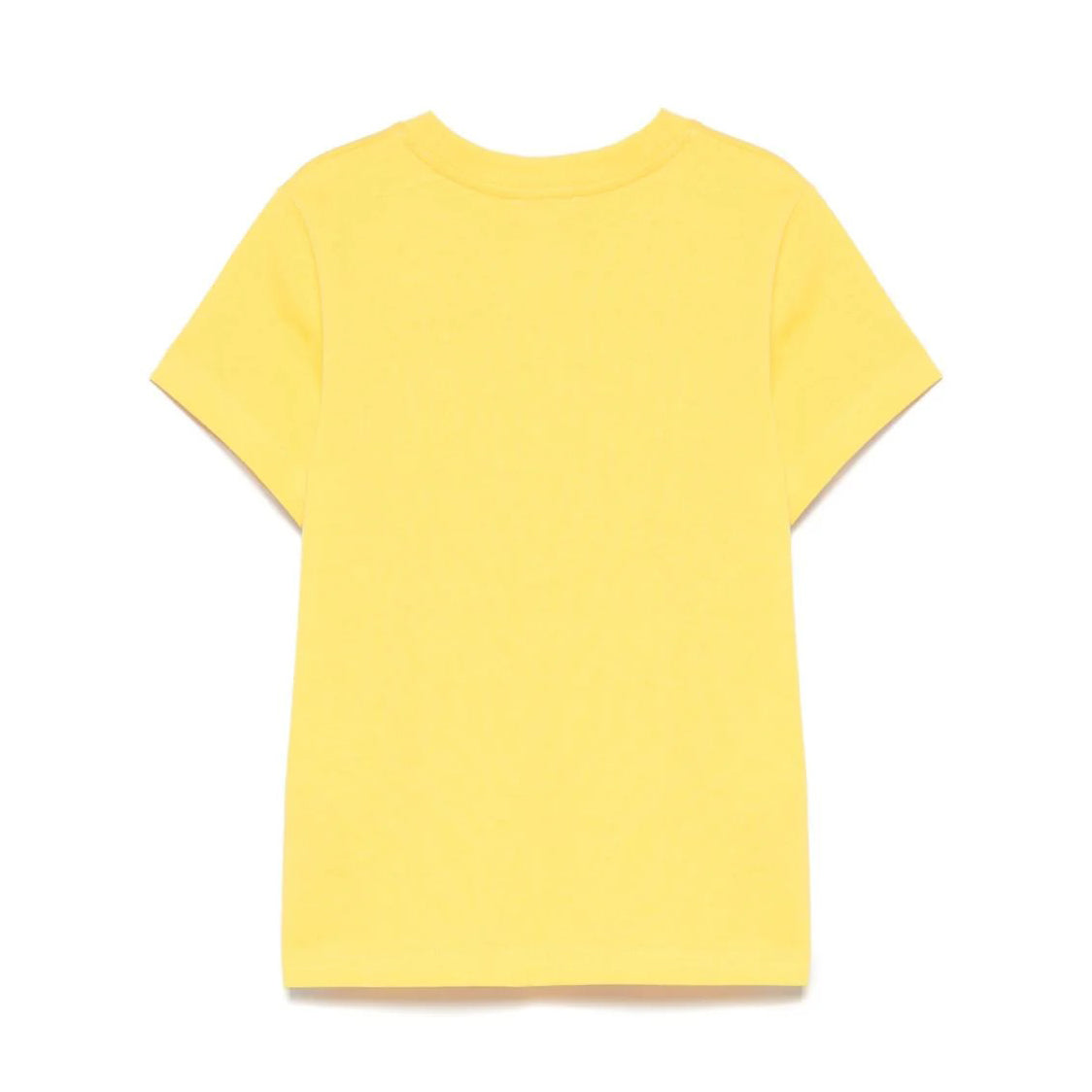 Boys & Girls Yellow Cotton T-Shirt