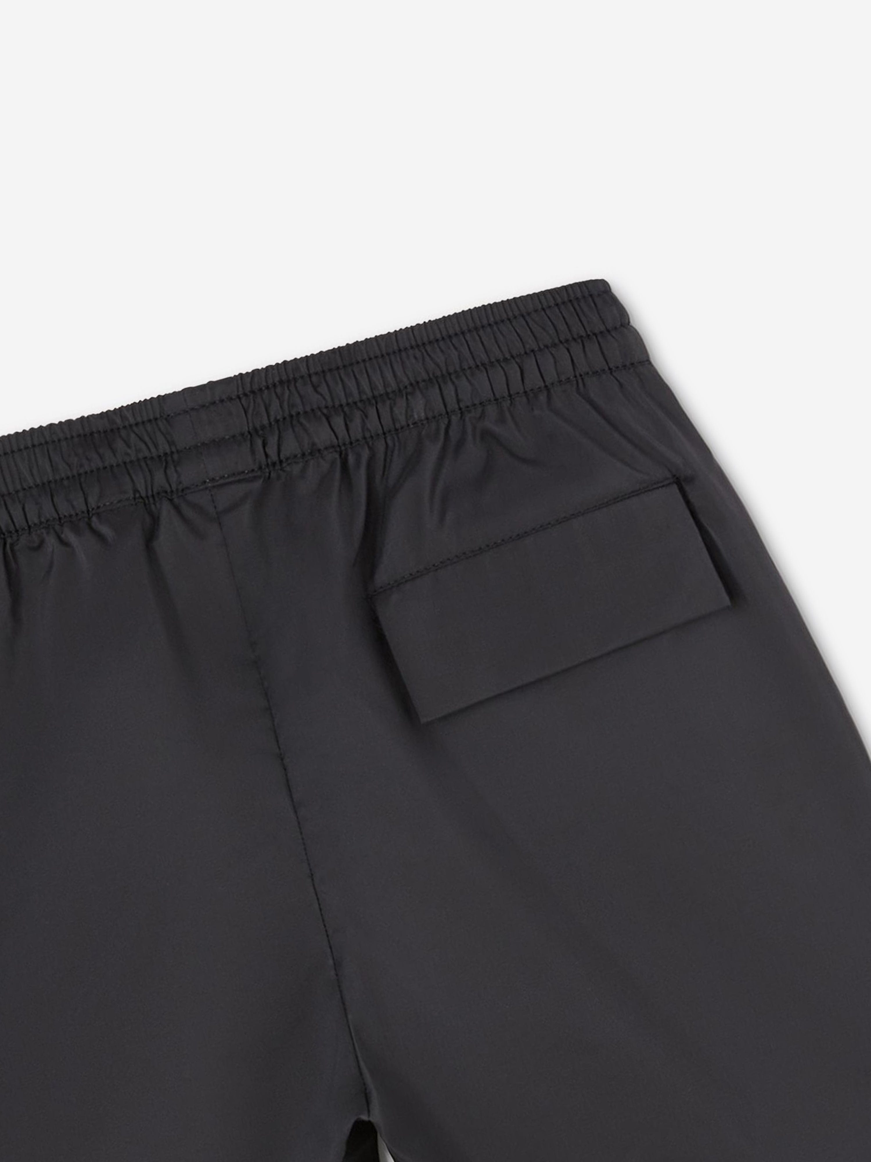 Palm Angels Boys Overlogo Swim Shorts in Black