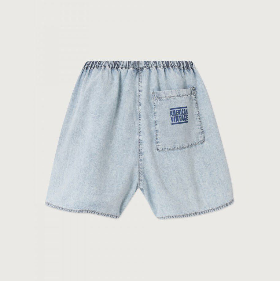 Women Light Blue Denim Shorts