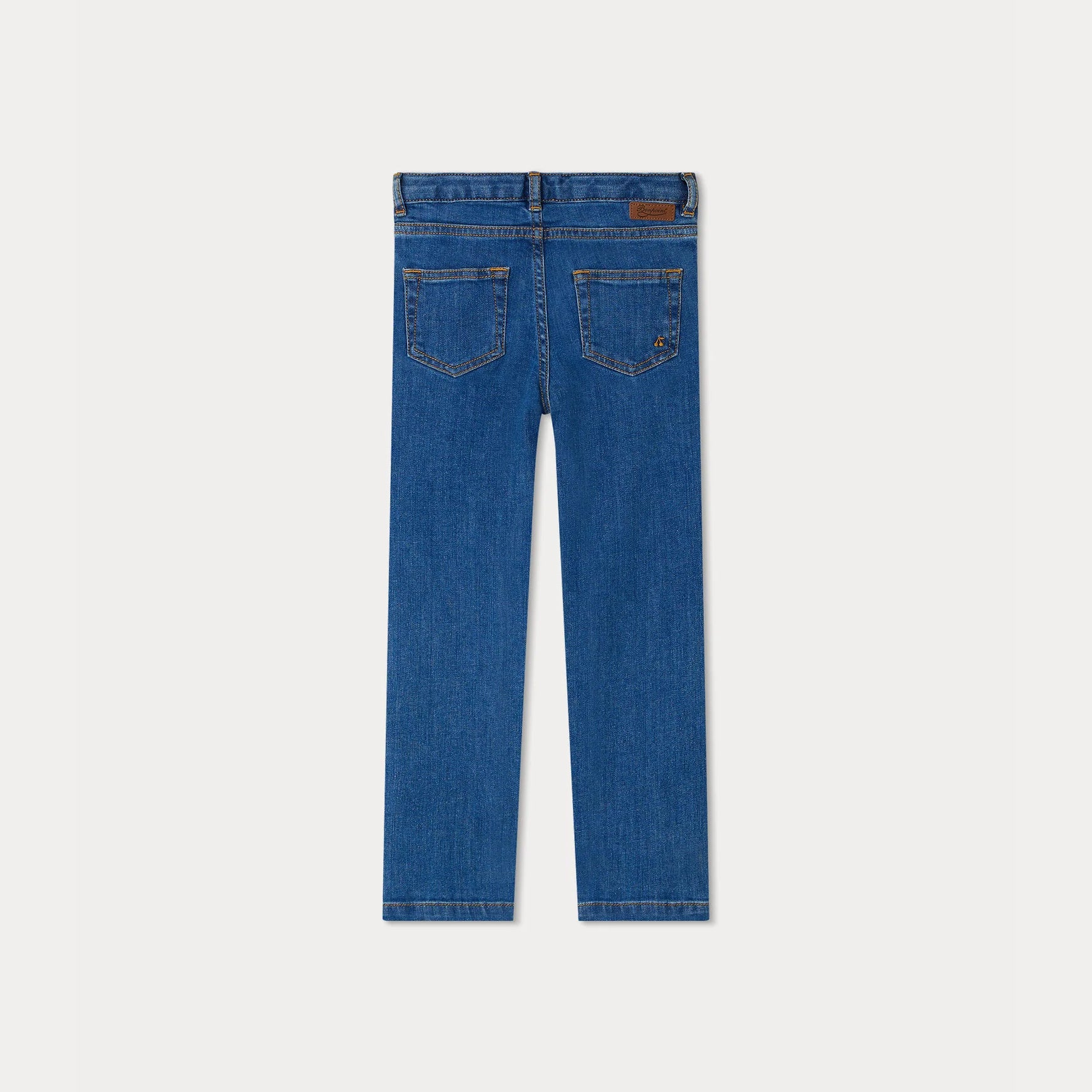 Girls Blue Denim Trousers