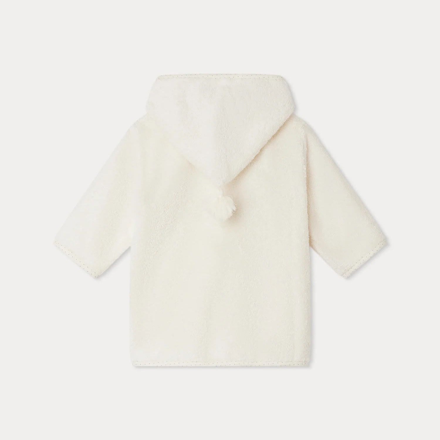 Baby Boys & Girls White Hooded Bathrobe
