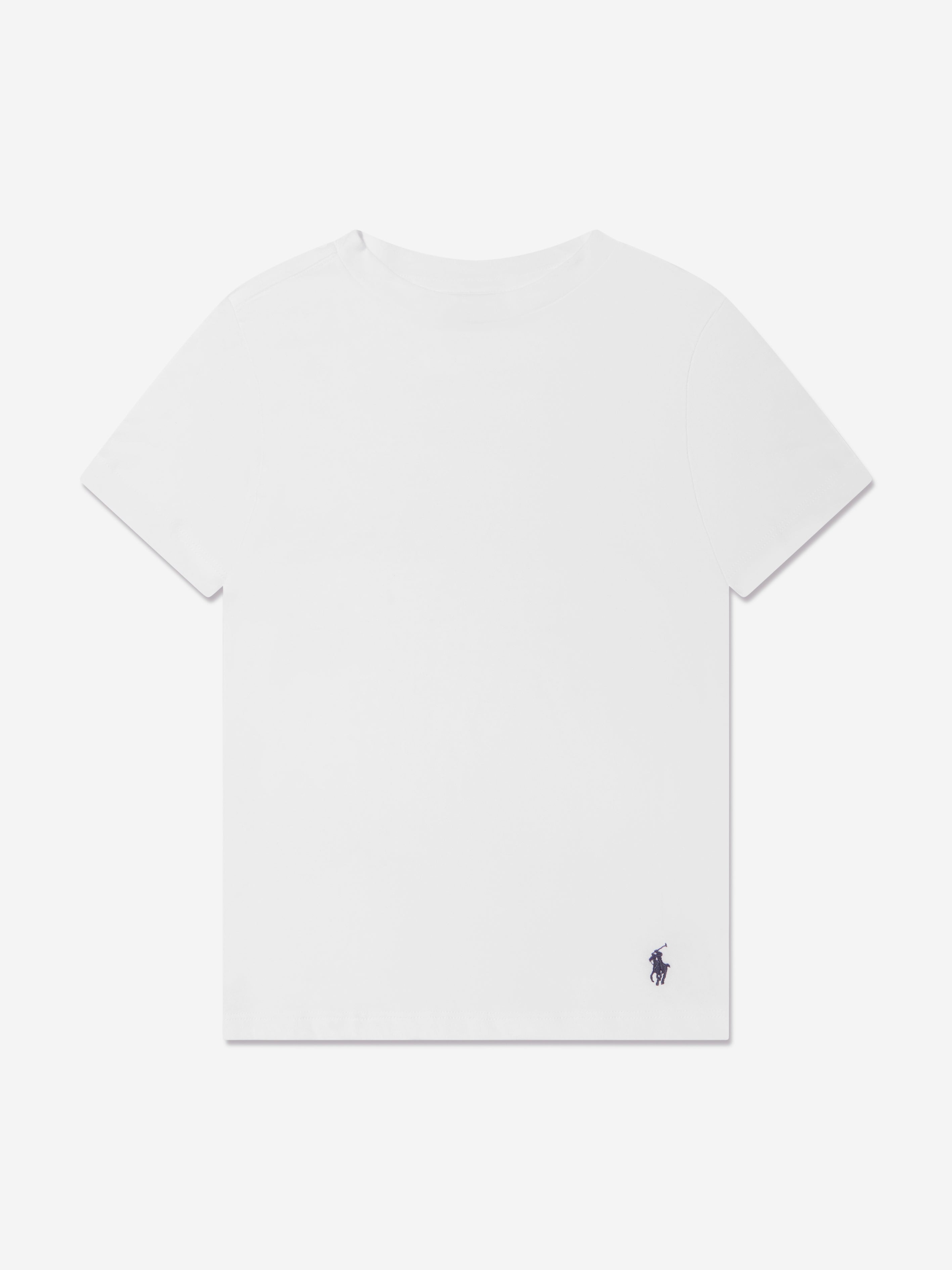 Ralph Lauren Boys 2 Pack T-Shirts Set in White