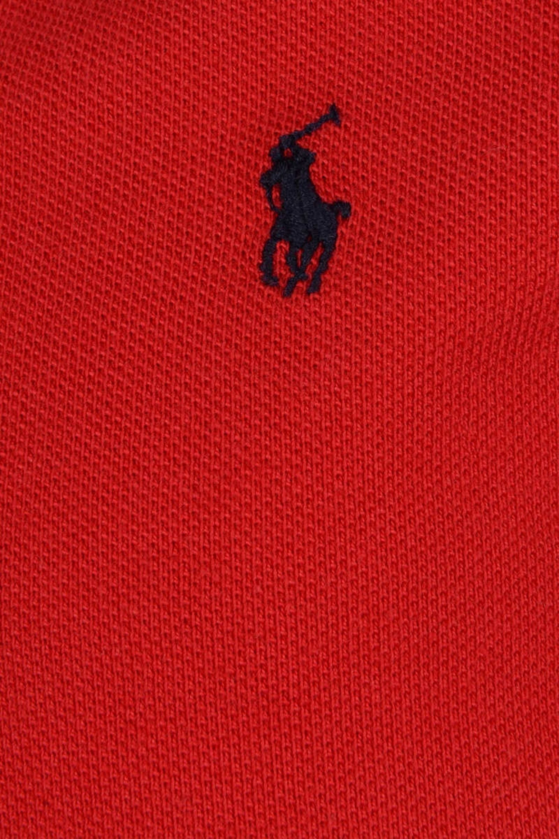 Ralph Lauren Boys Cotton Polo Shirt in Red