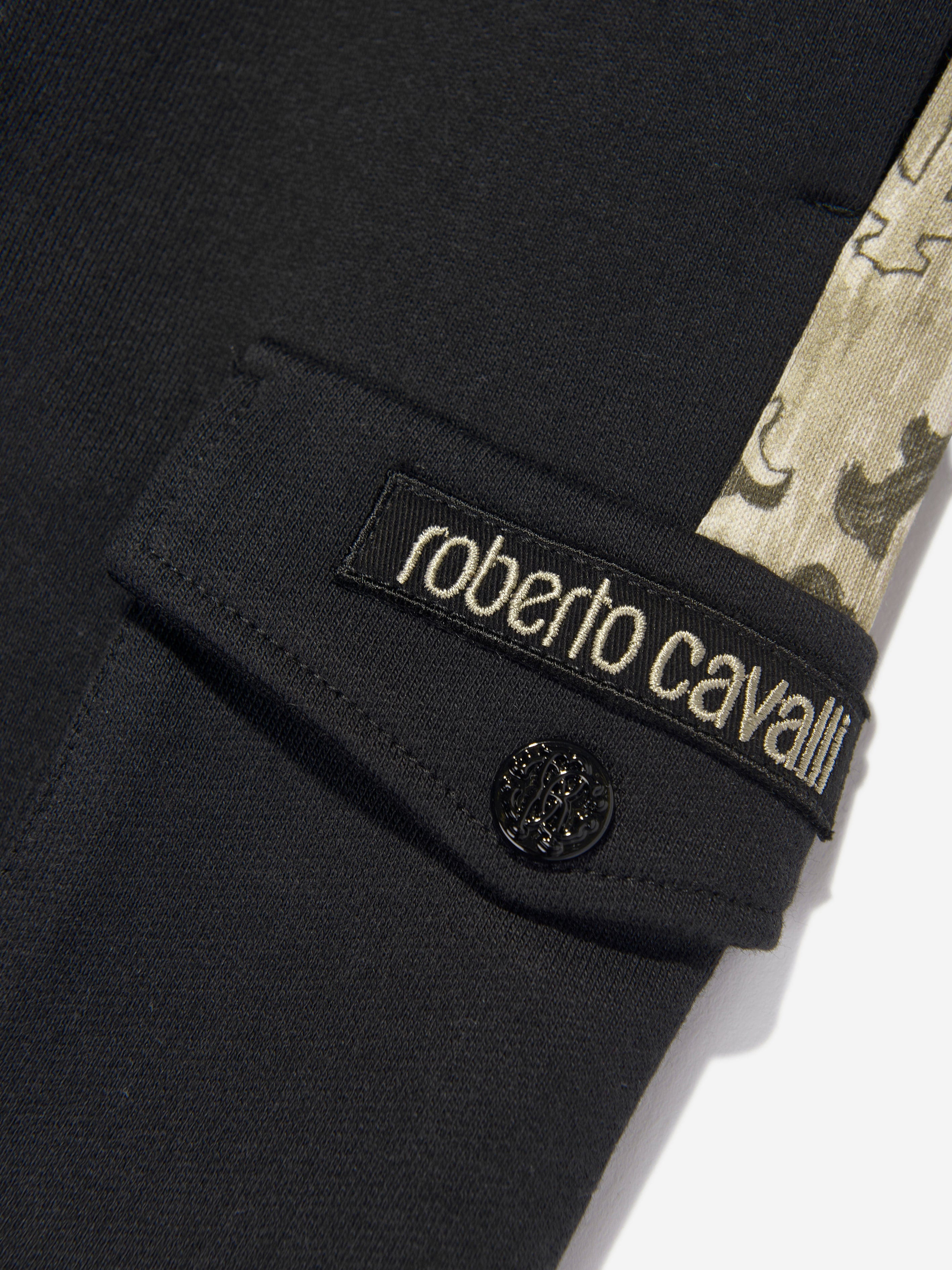 Boys Logo Joggers in Black