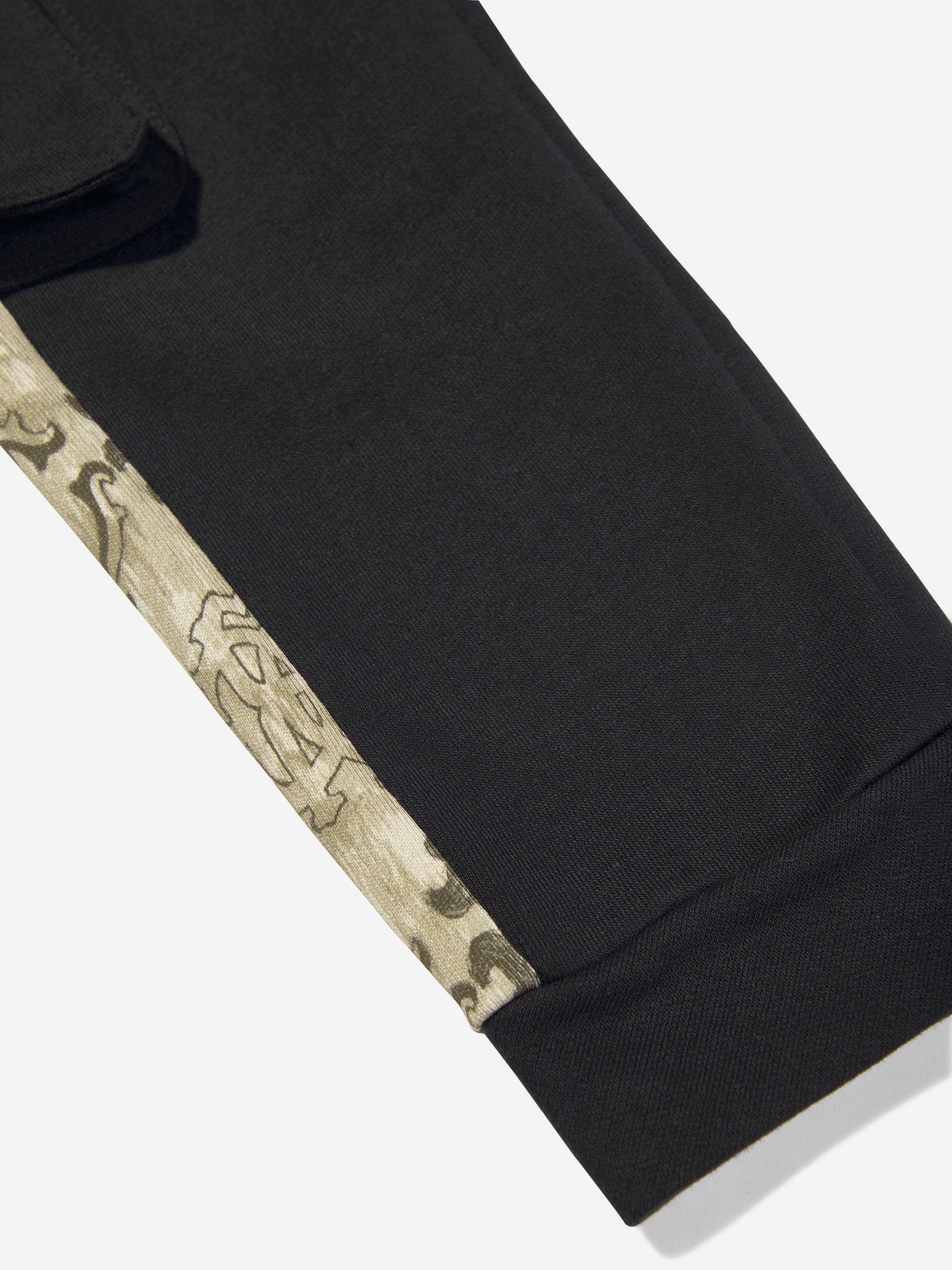 Boys Logo Joggers in Black