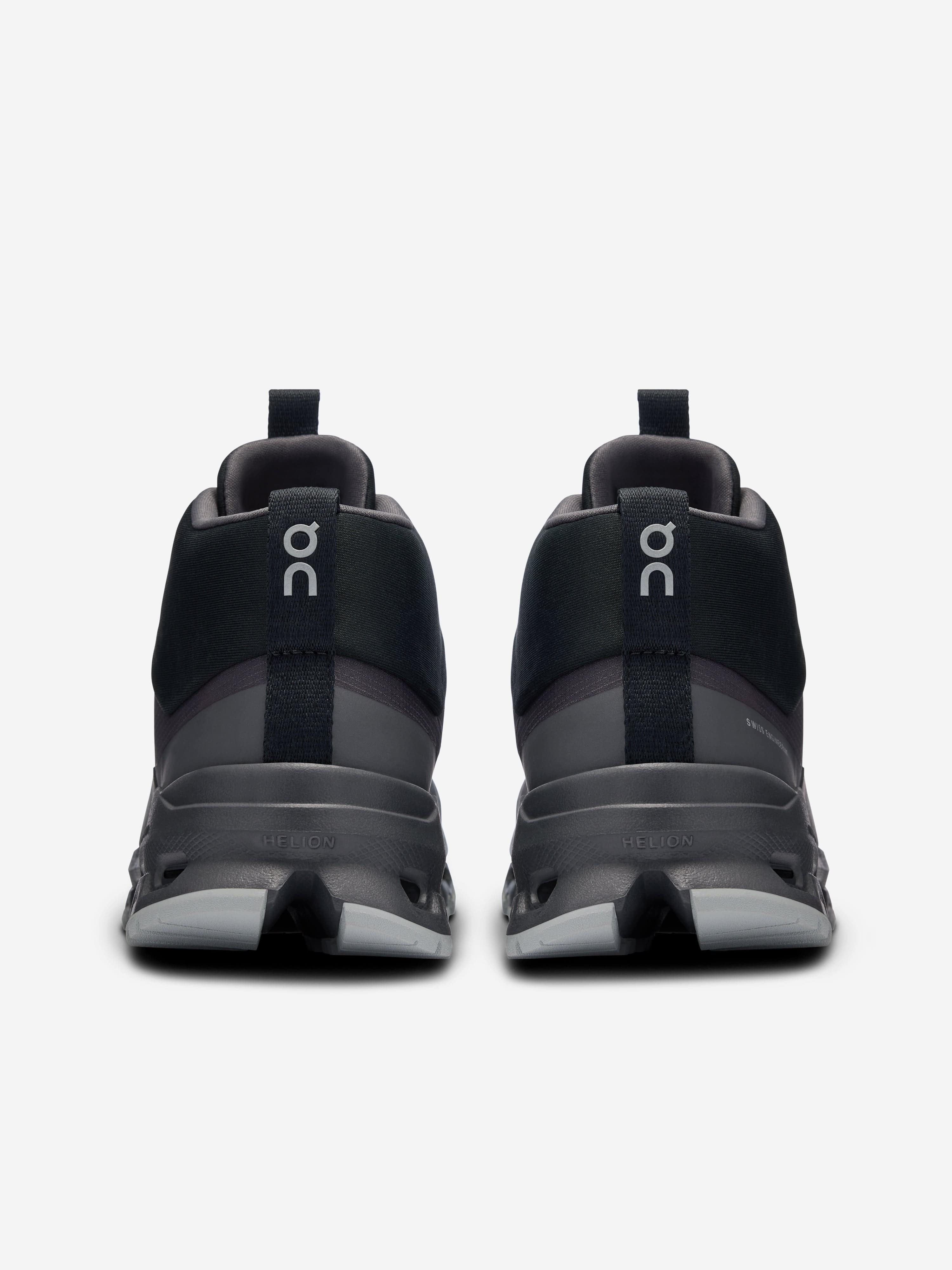 Kids Cloudhero Mid Waterproof Trainers in Black