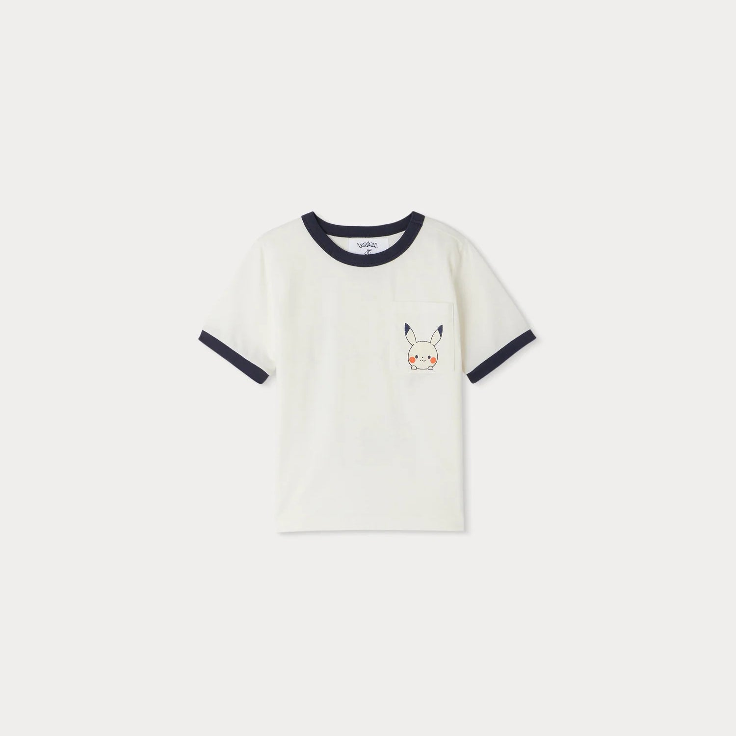 Boys & Girls White Cotton T-Shirt