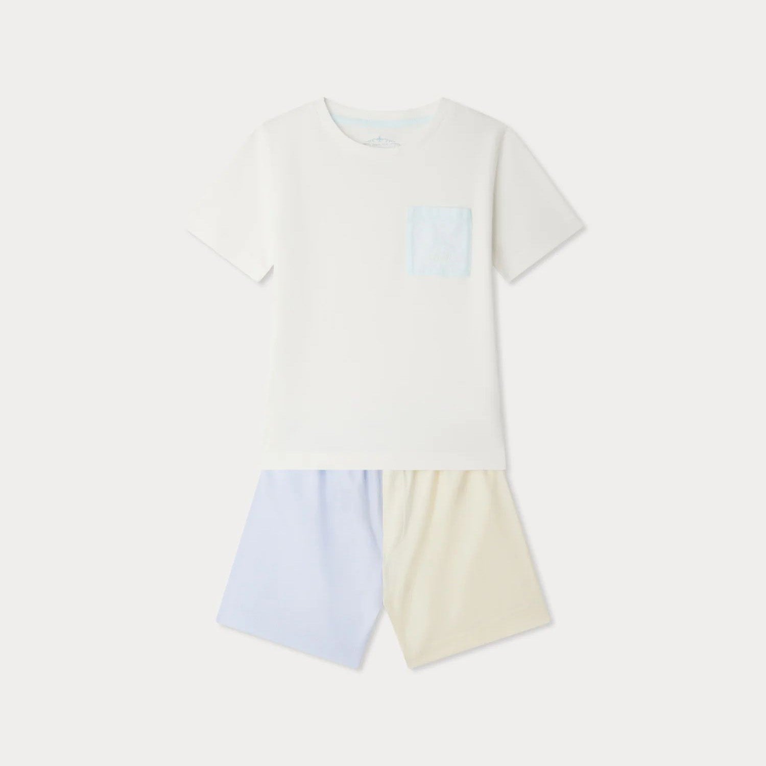 Boys White Cotton Nightwear Set