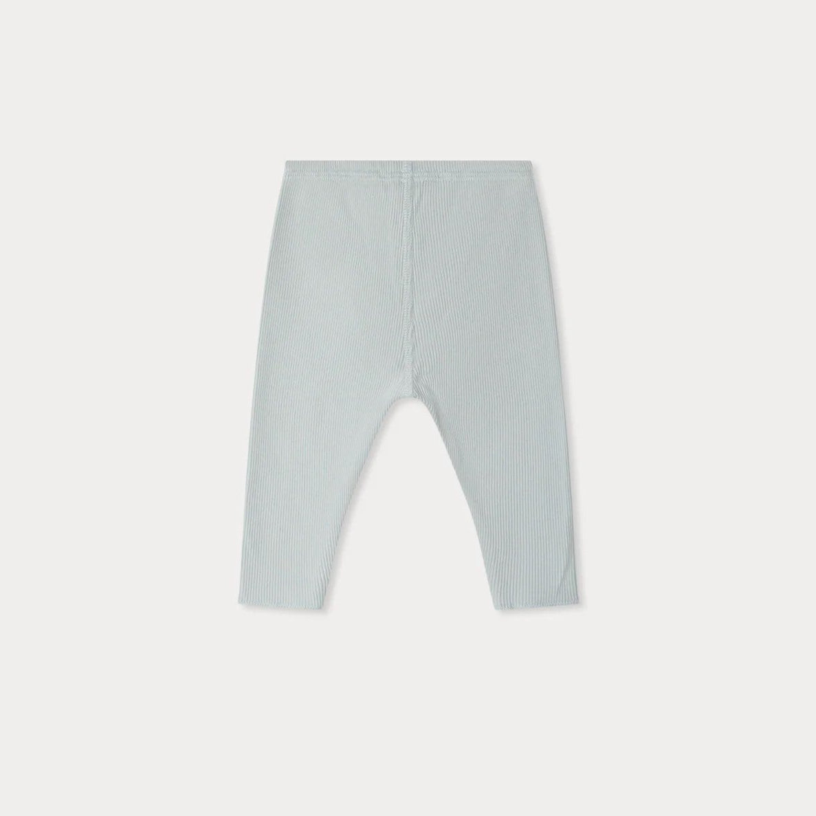 Baby Boys & Girls Light Blue Cotton Trousers