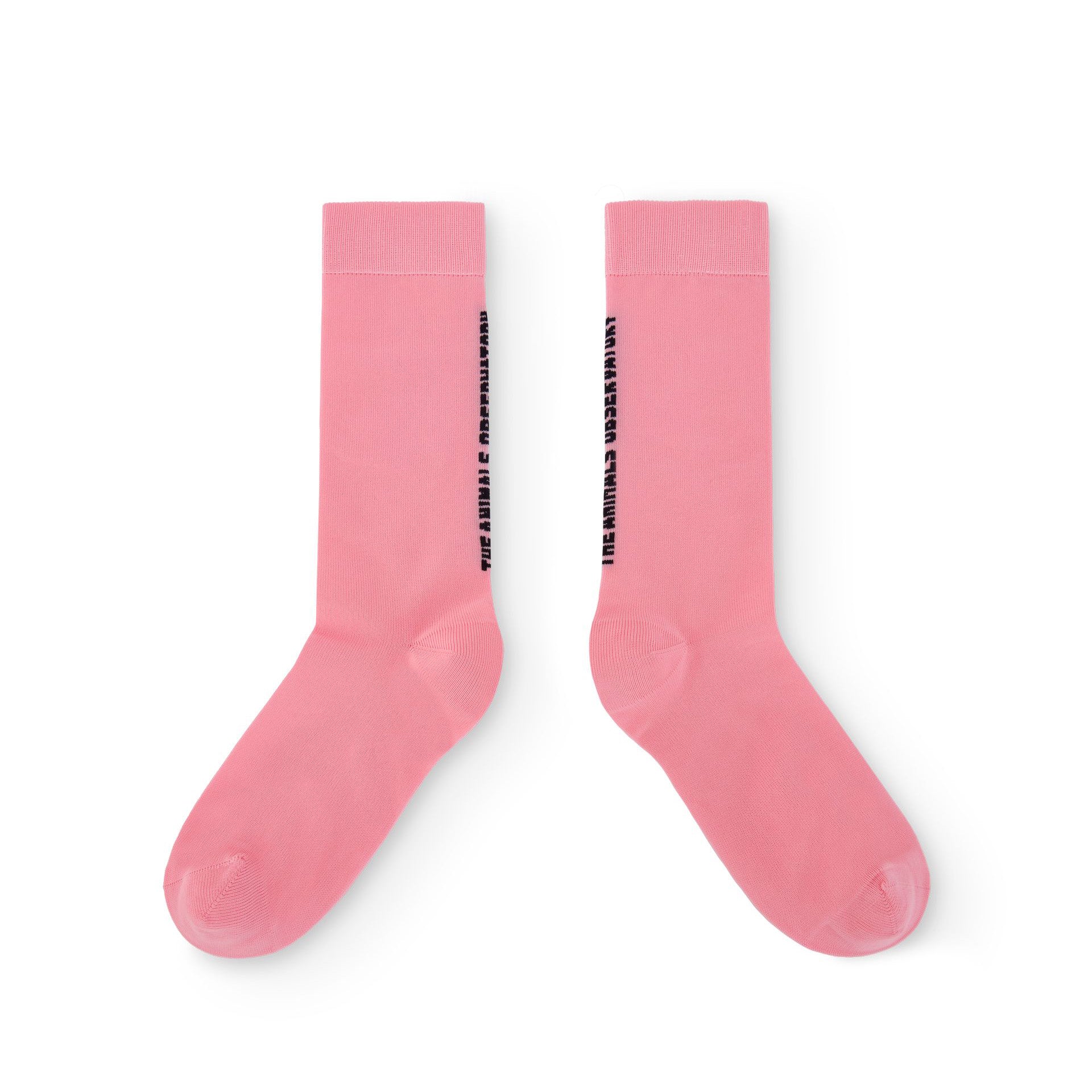 Boys & Girls Pink Logo Socks