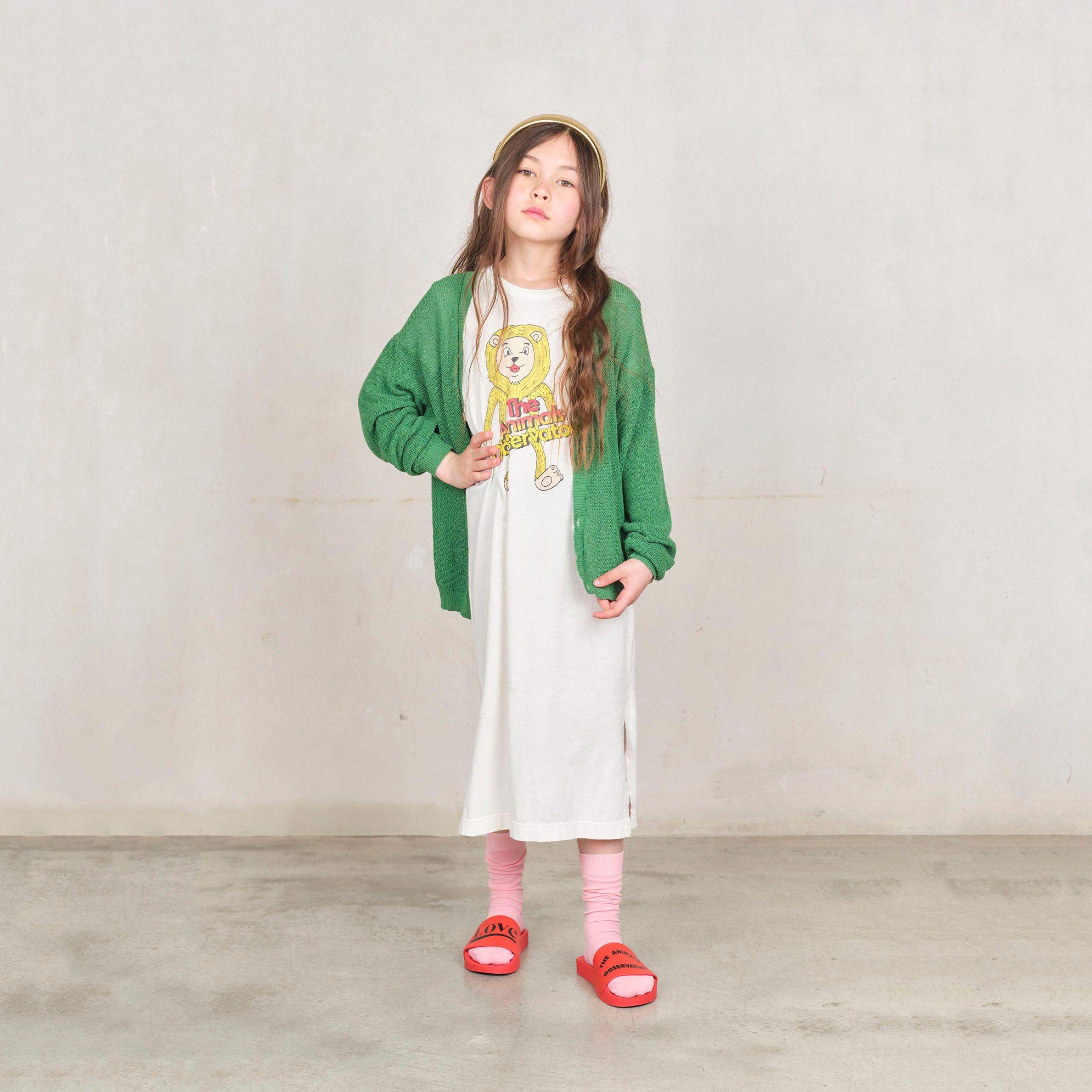 Boys & Girls Pink Logo Socks