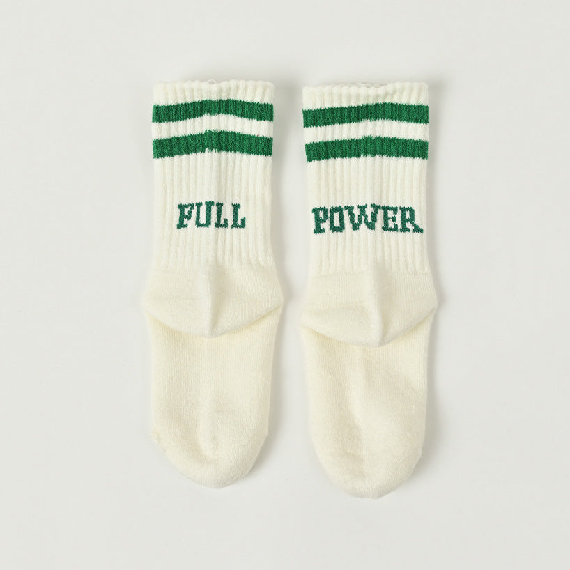Boys & Girls Green Stripes Cotton Socks