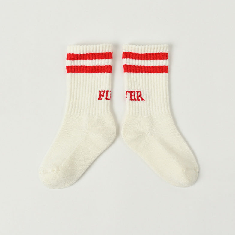 Boys & Girls Red Stripes Cotton Socks